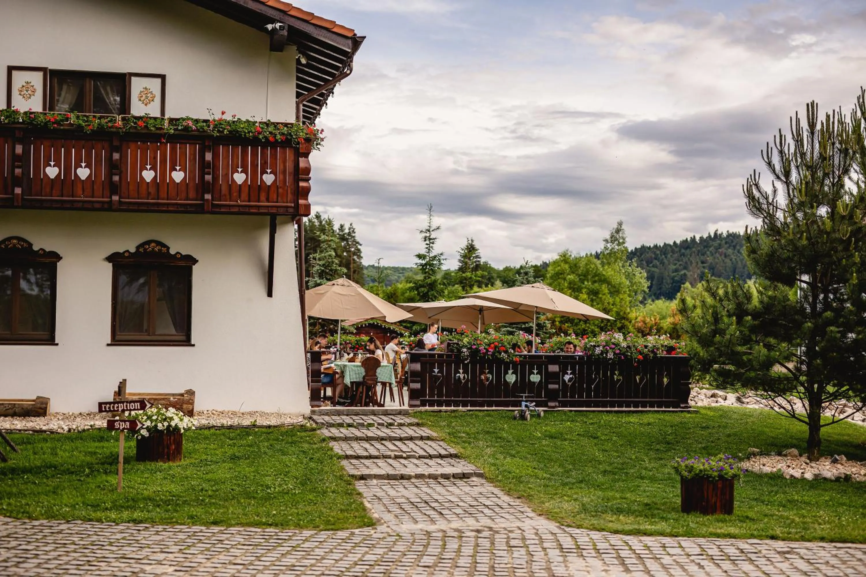 Restaurant/places to eat in Wolkendorf Bio Hotel & Spa