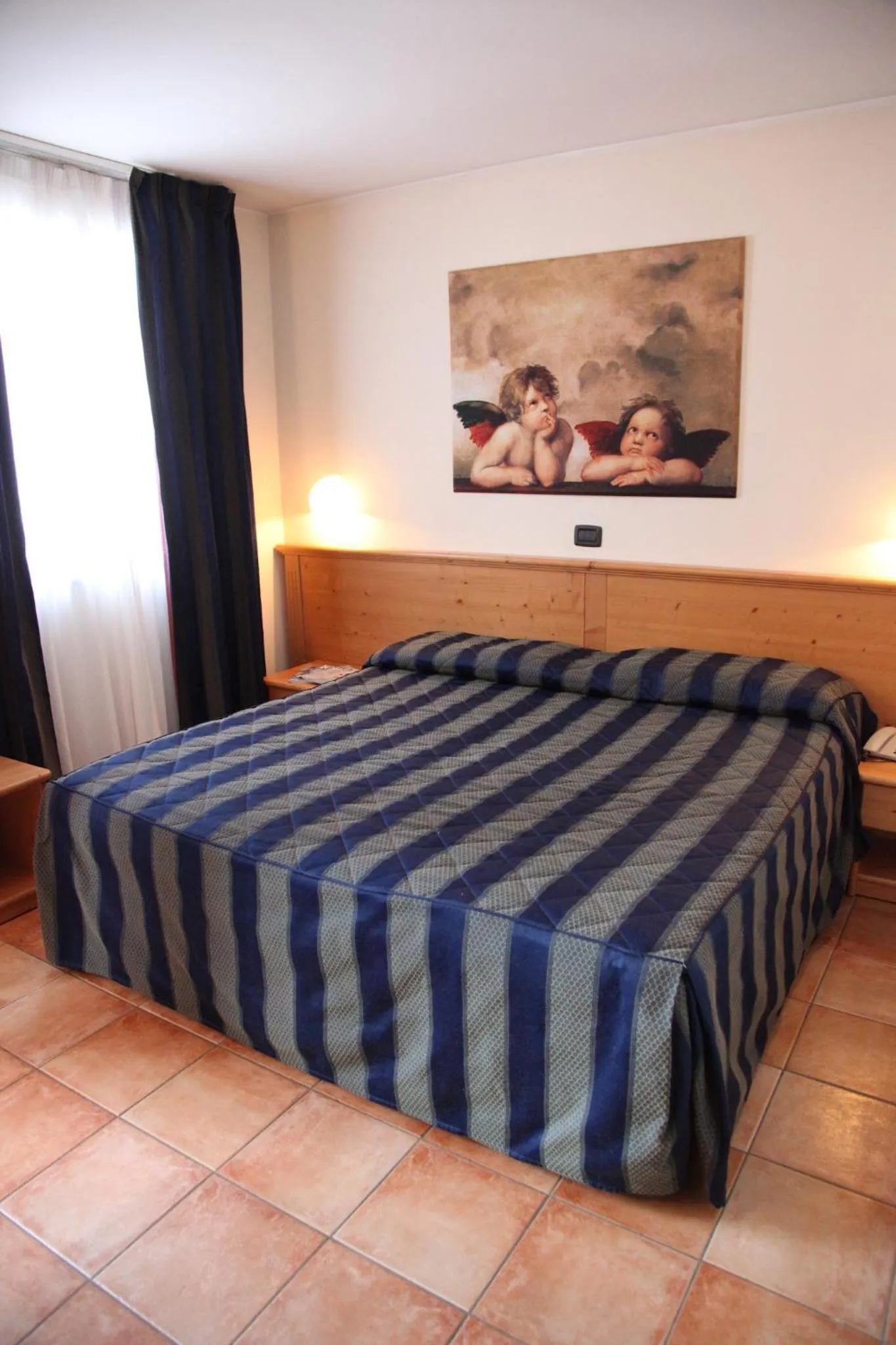 Bed in Hotel Alpechiara