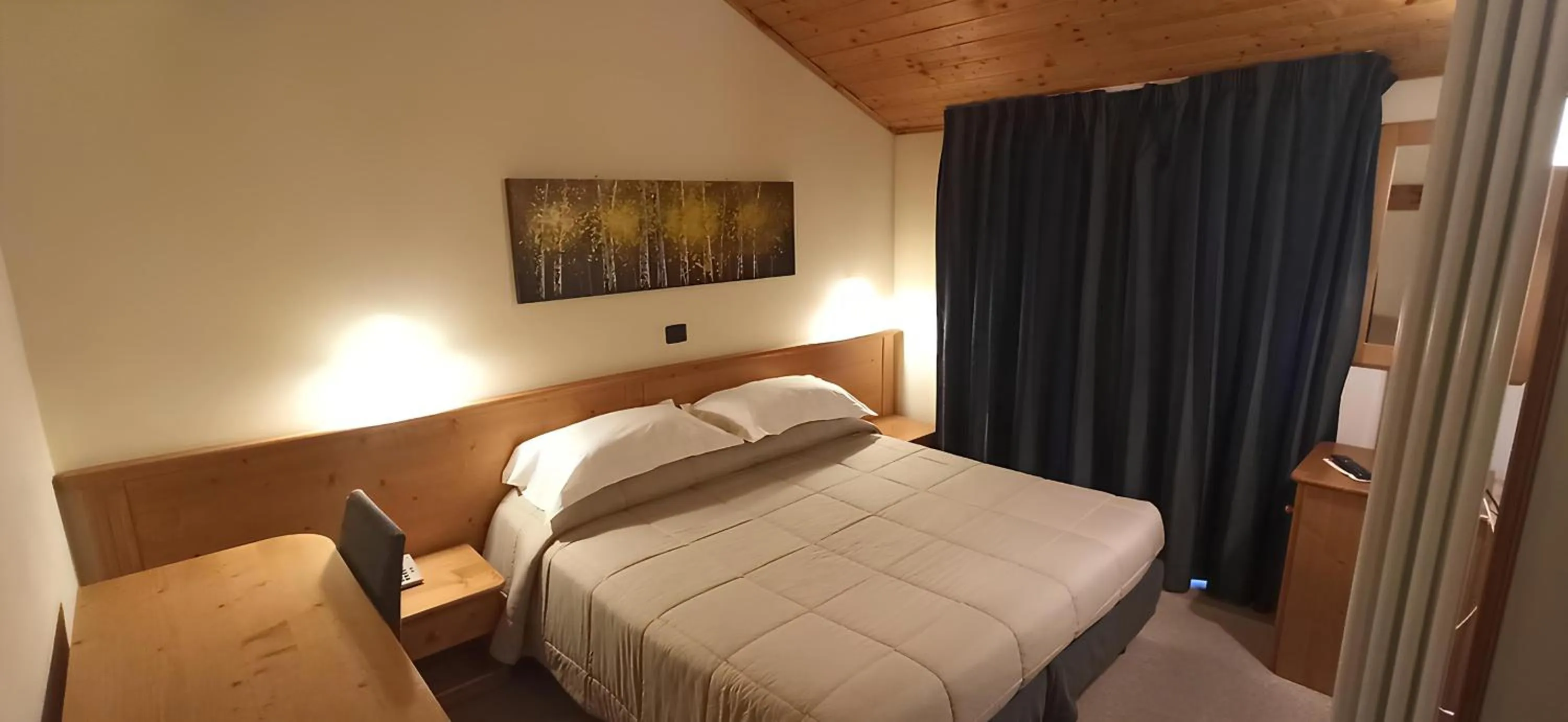 Bedroom, Bed in Hotel Alpechiara