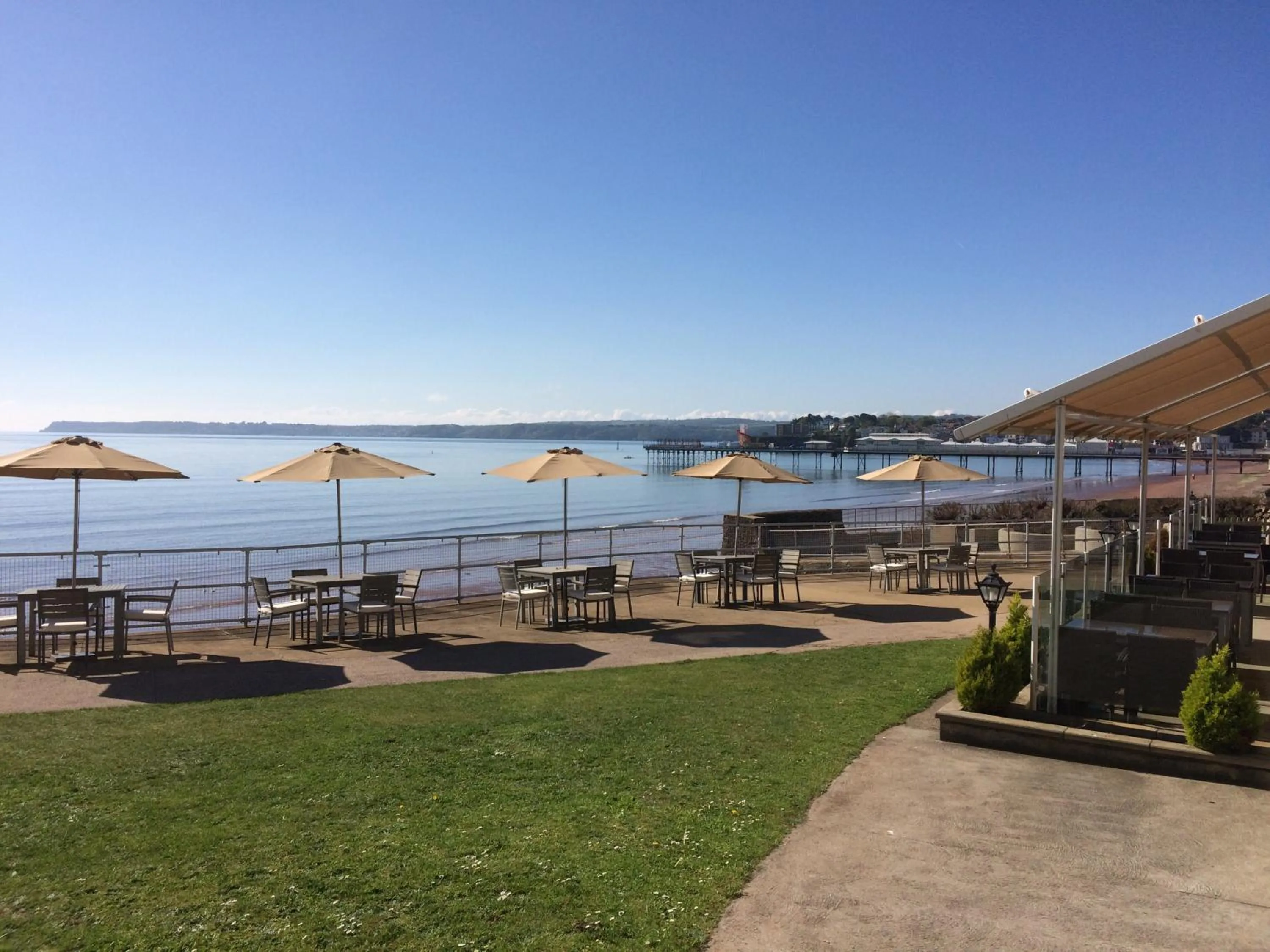 Patio in Redcliffe Hotel