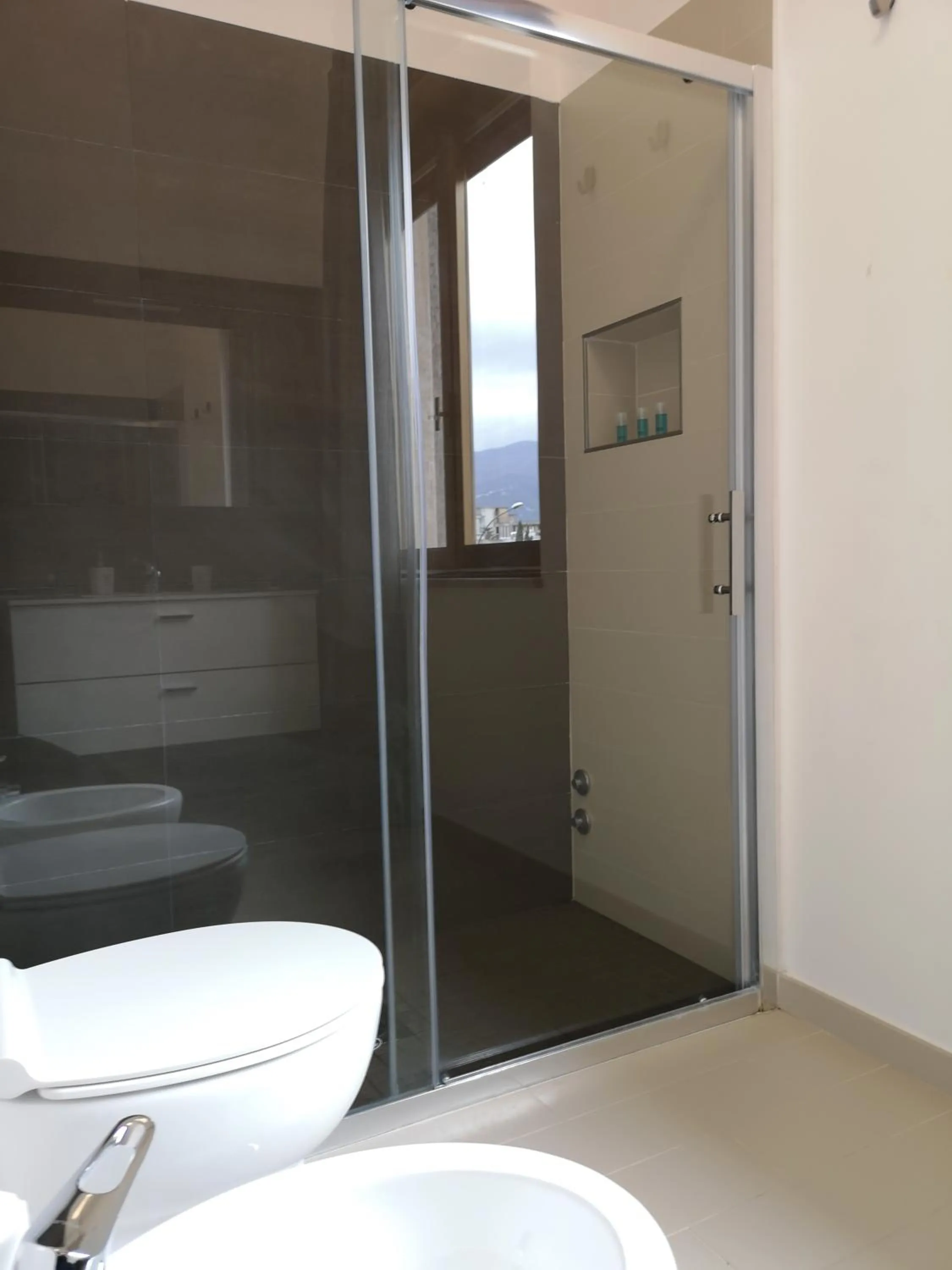 Shower in Villa Ettore