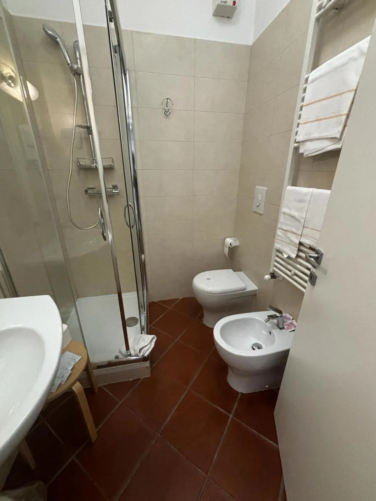 Shower in La Nuova Dimora B&B