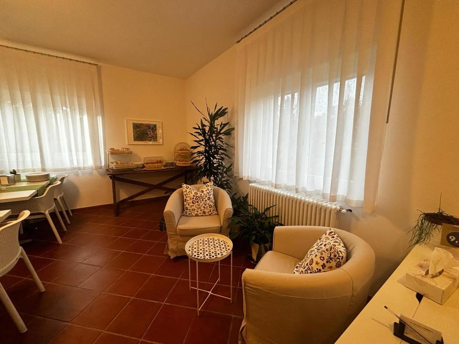 Living room in La Nuova Dimora B&B