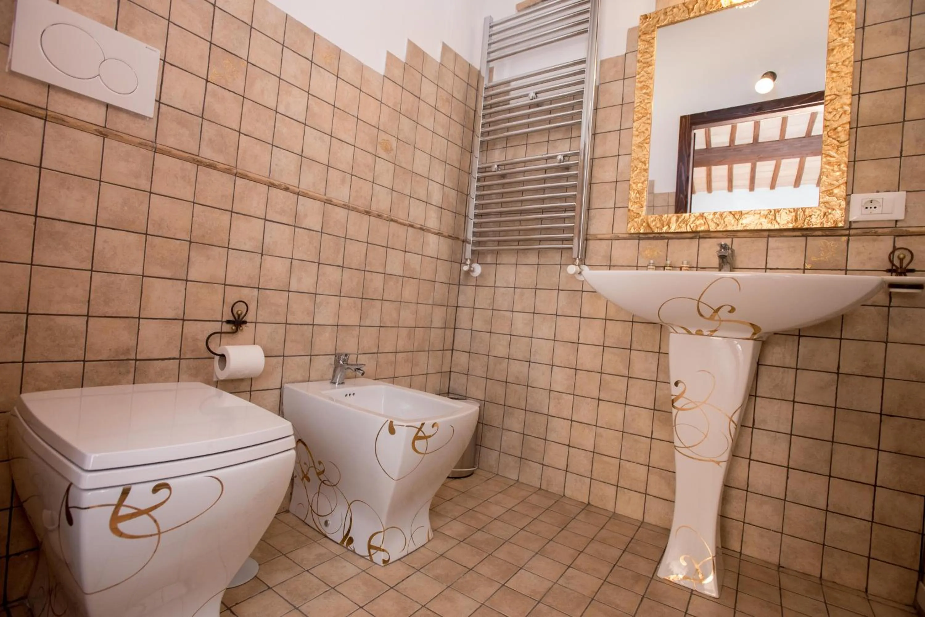 Bathroom in Luxury Relais Cuore Sabino