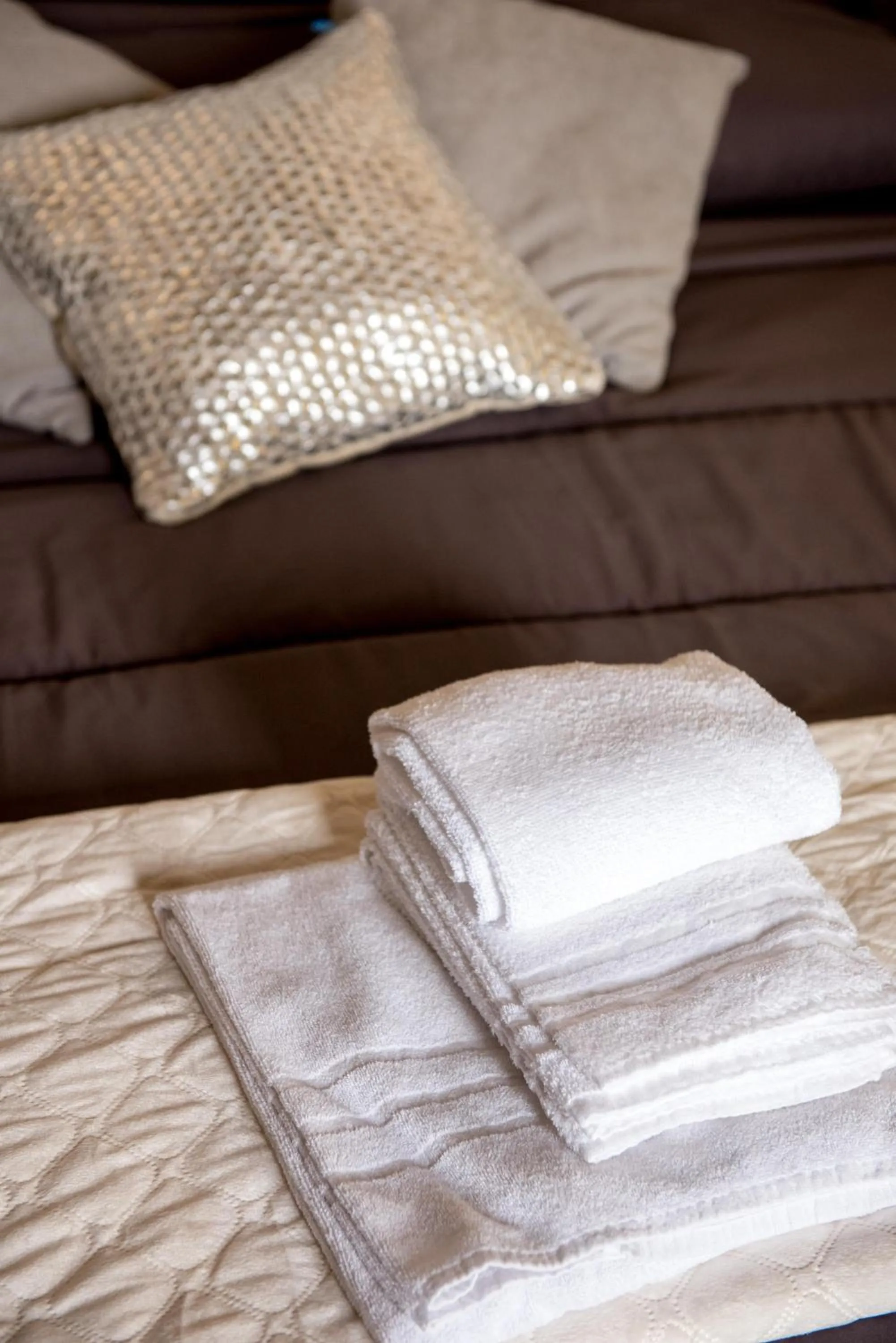 Bed in Luxury Relais Cuore Sabino