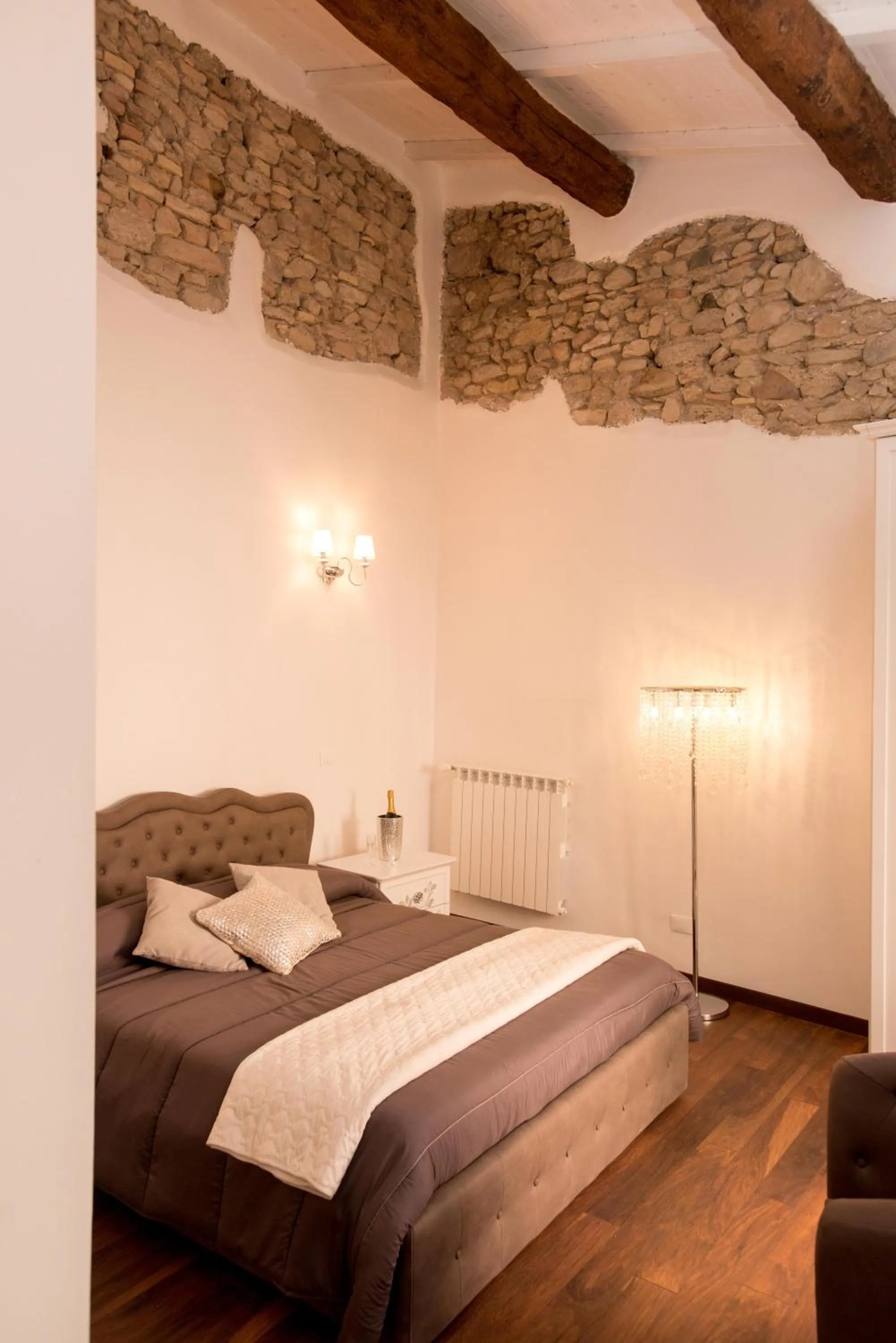 Bedroom, Bed in Luxury Relais Cuore Sabino