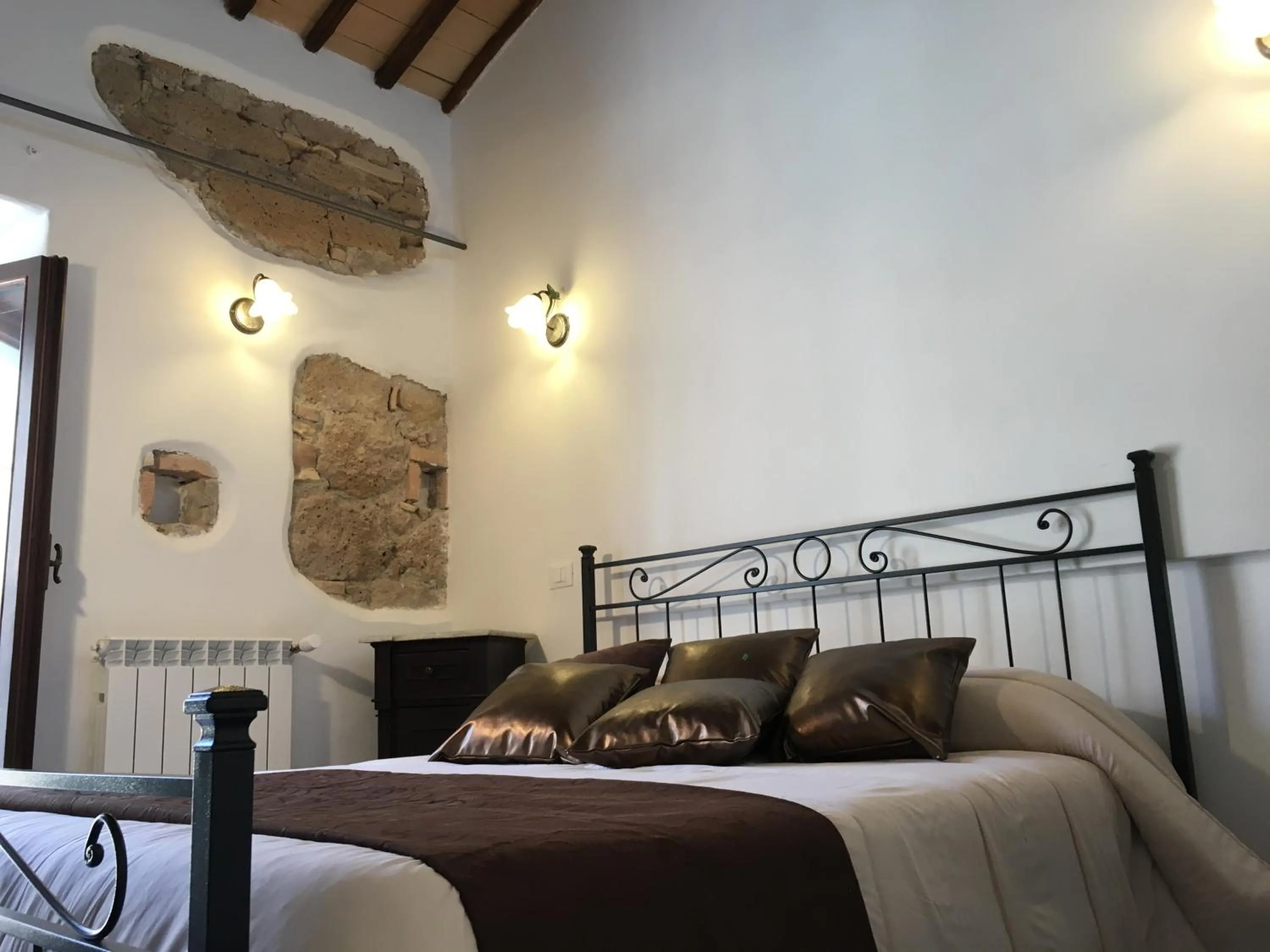 Bedroom, Bed in Luxury Relais Cuore Sabino