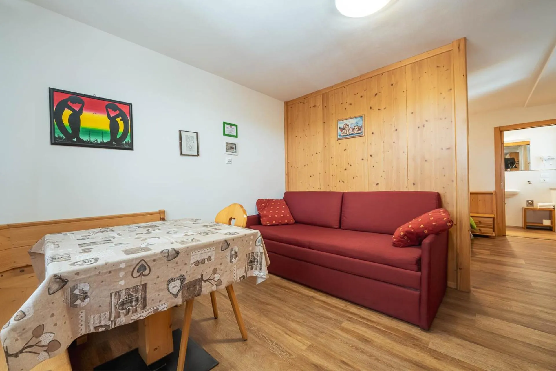 Living room in Villa Adria B&B