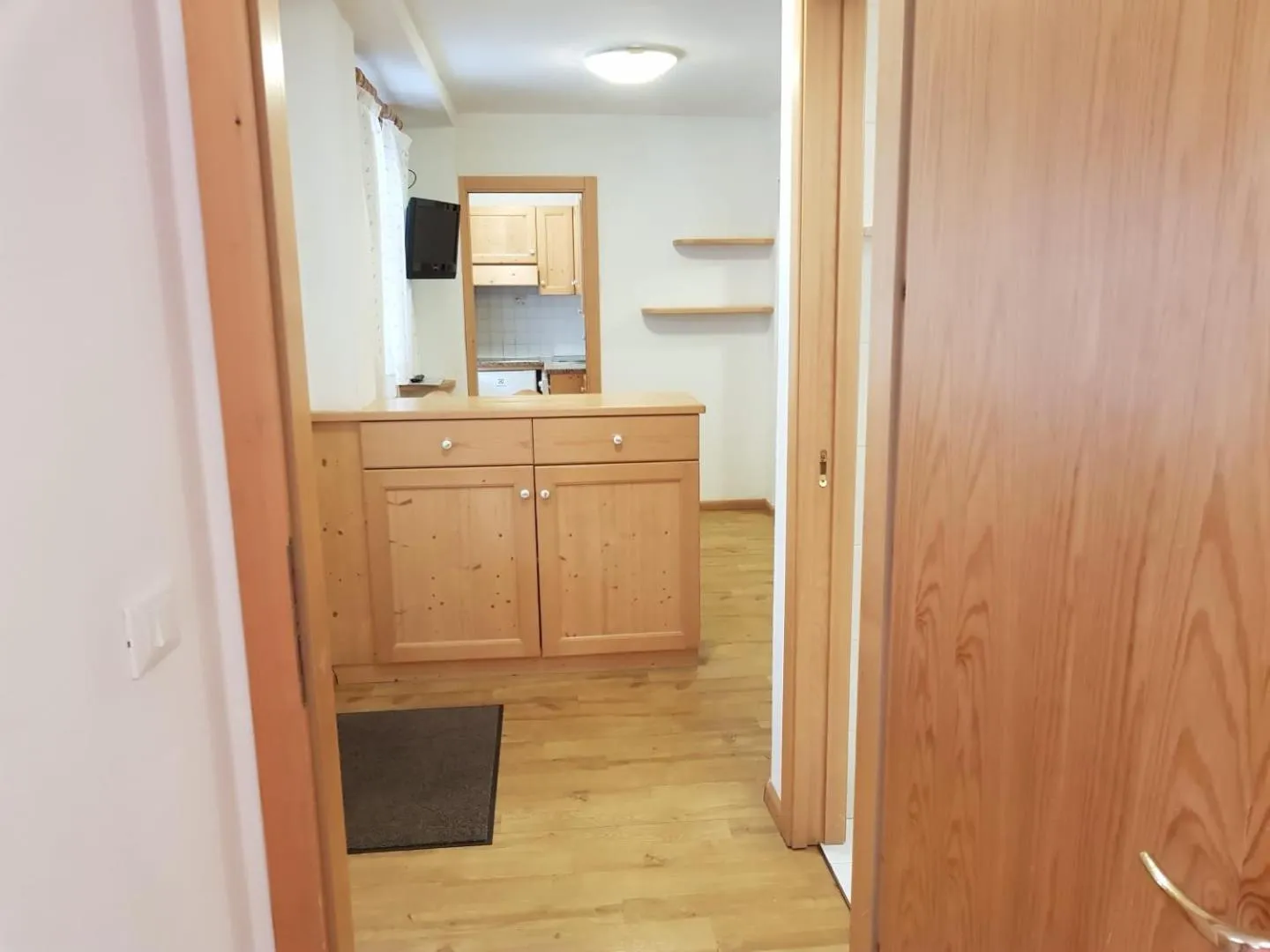 Kitchen or kitchenette in Villa Adria B&B