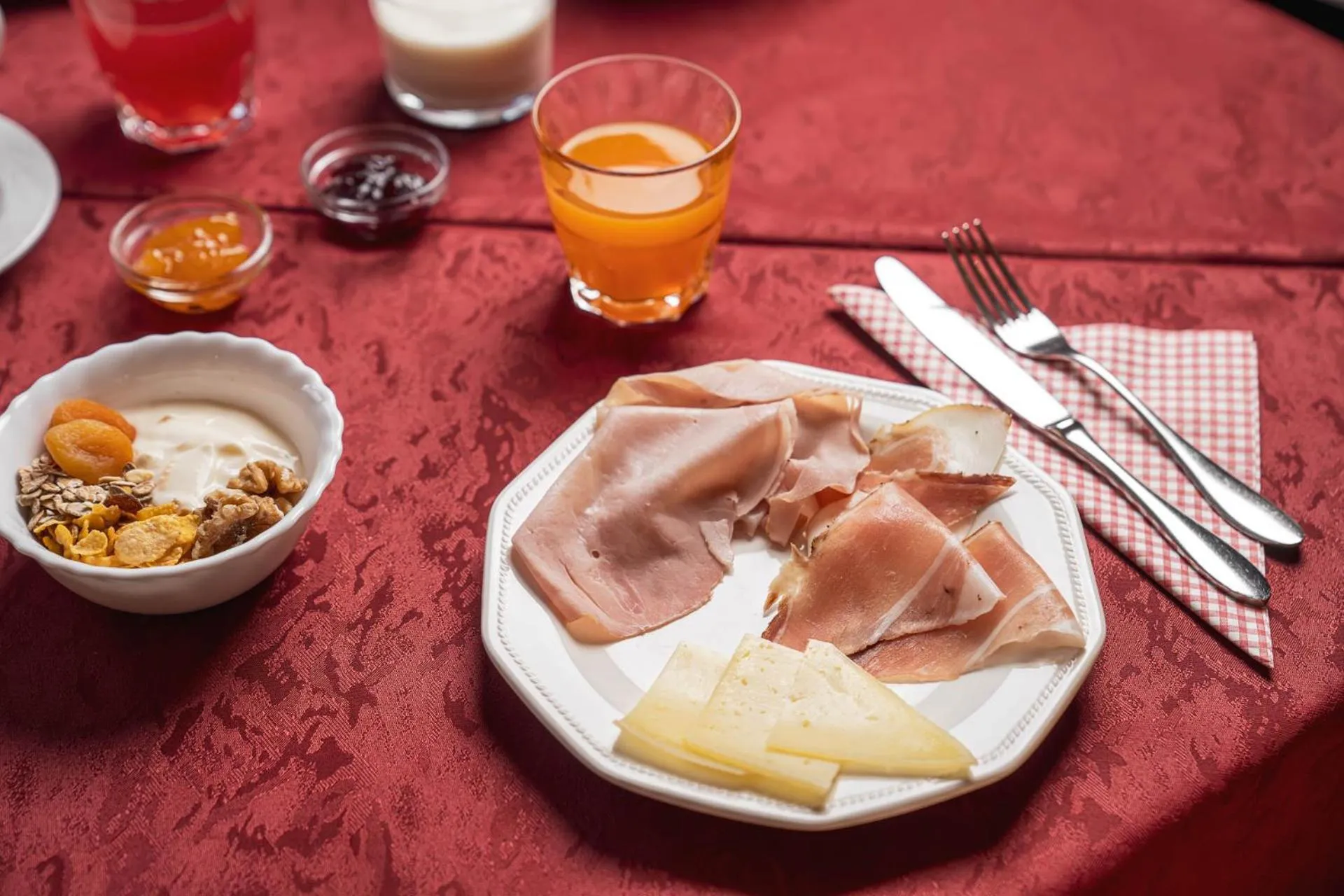 Food in Villa Adria B&B