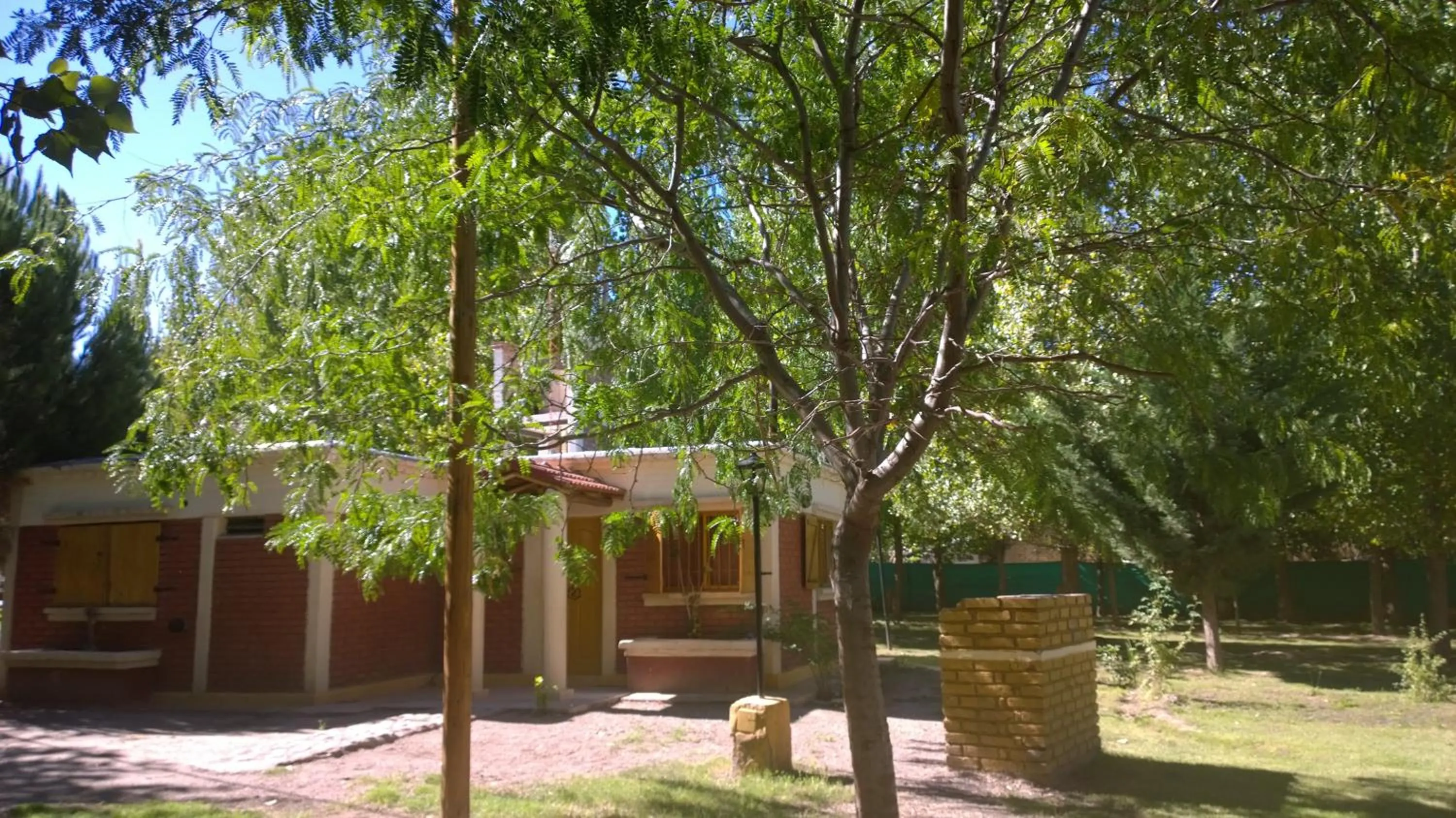 Patio in Cabañas Uspallata