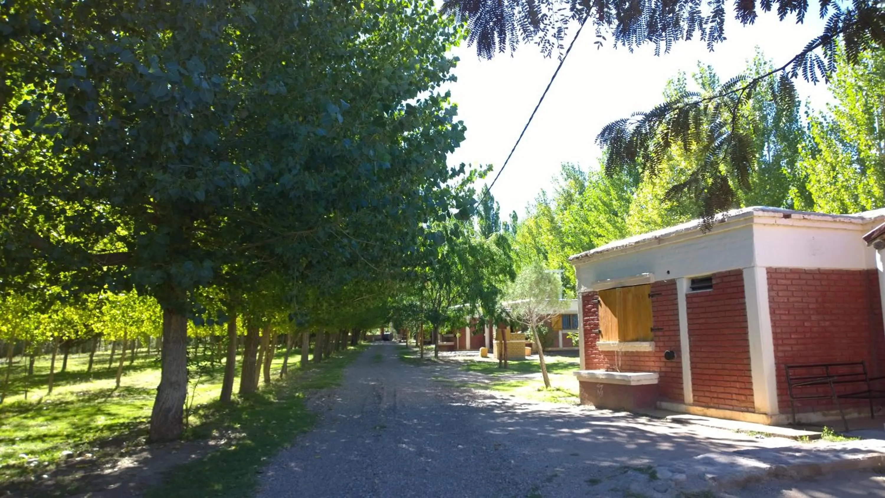 Patio in Cabañas Uspallata