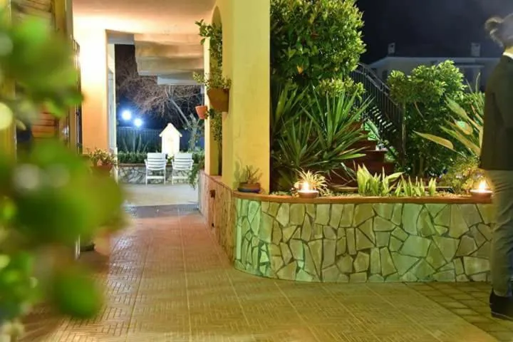 Decorative detail in Villa Milici