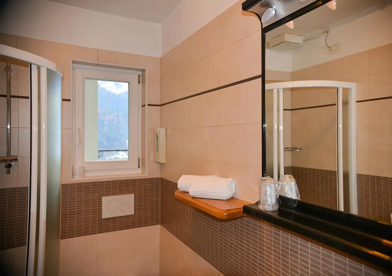 Shower in Hotel Regina Delle Dolomiti