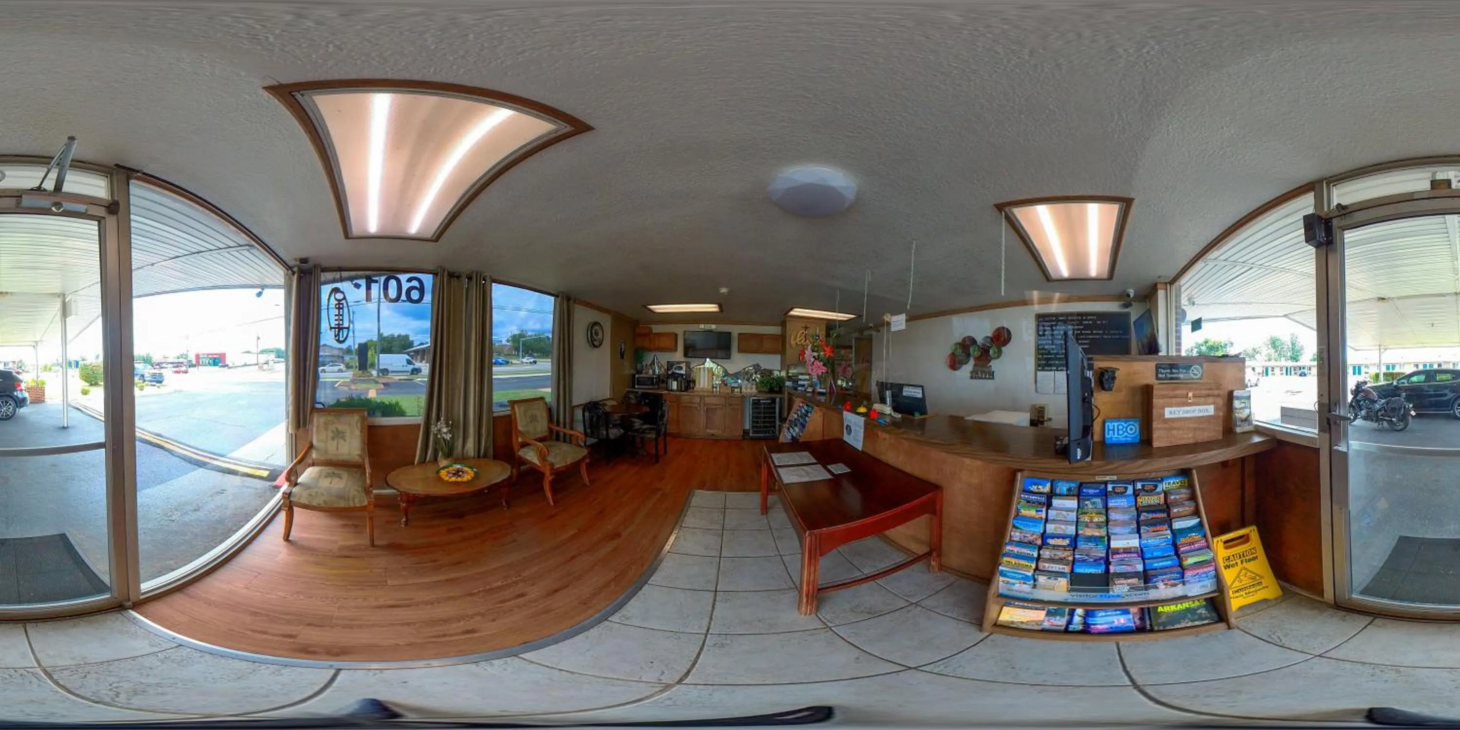 Lobby or reception in Guest Inn Rogers