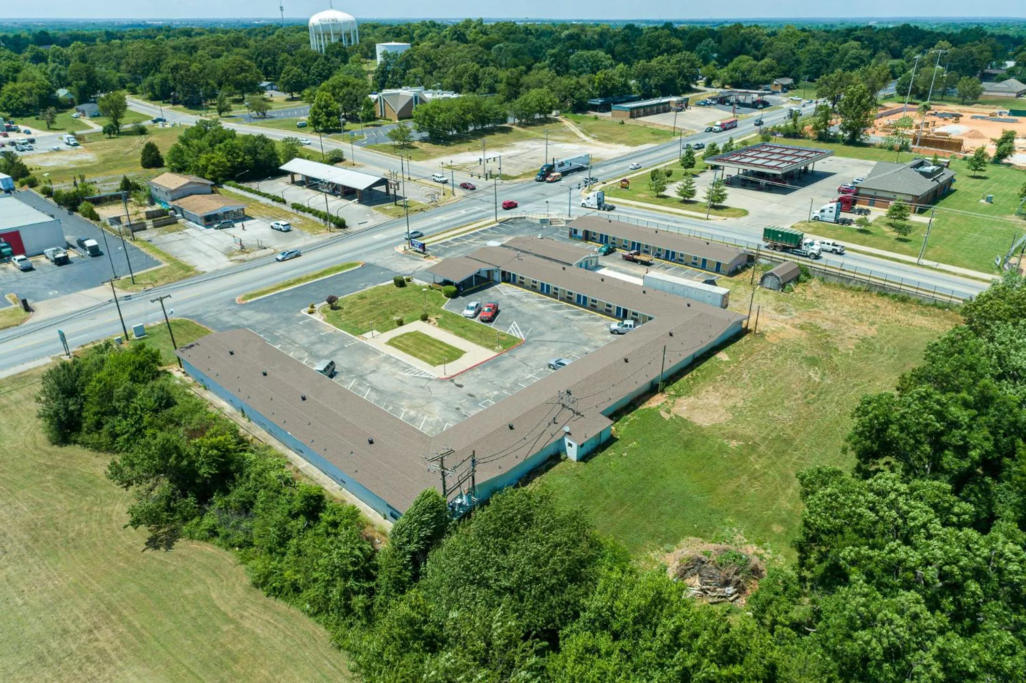 Bird's eye view in Guest Inn Rogers