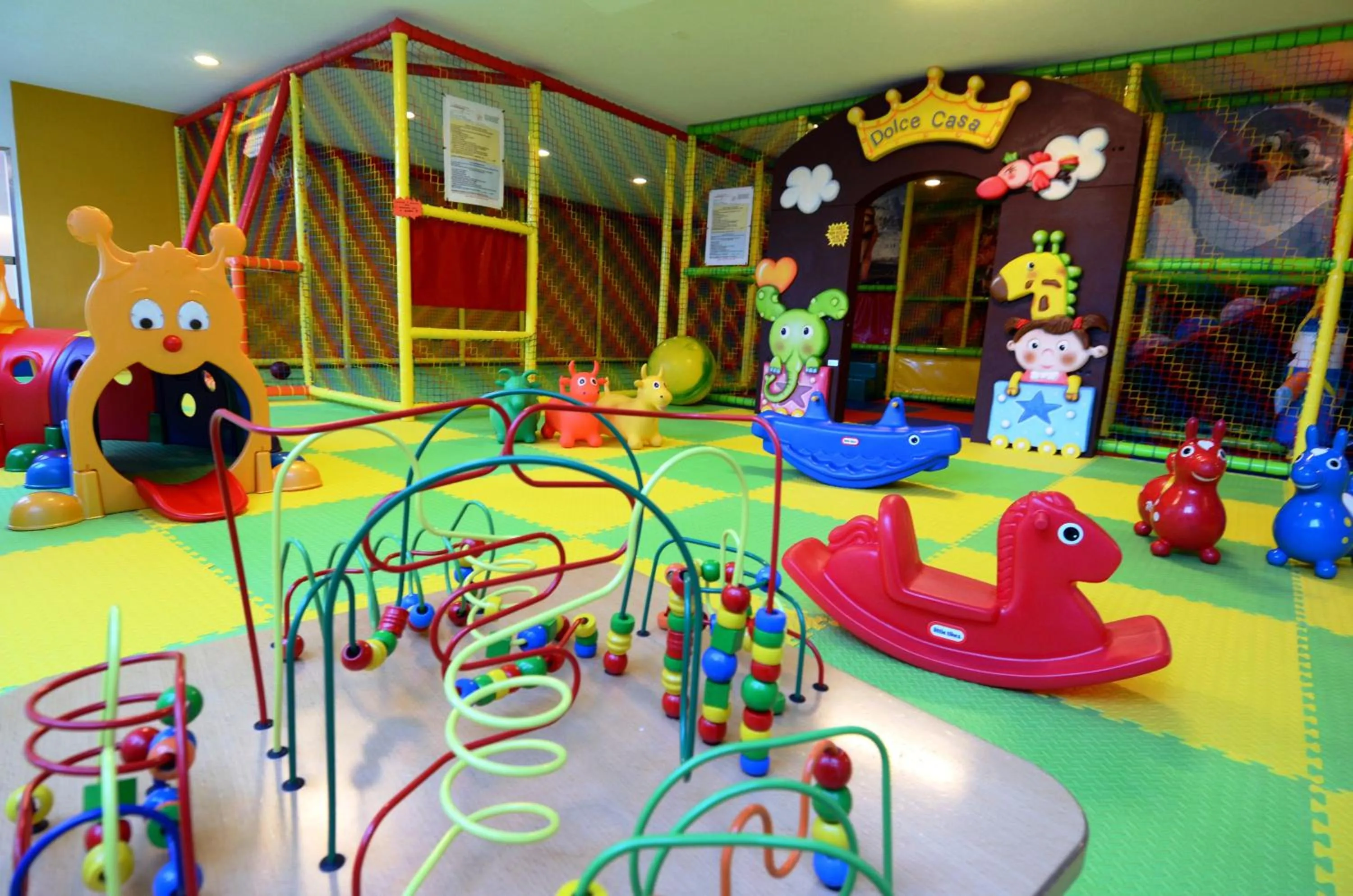 Children play ground in Resort Dolce Casa - Family & Spa Hotel
