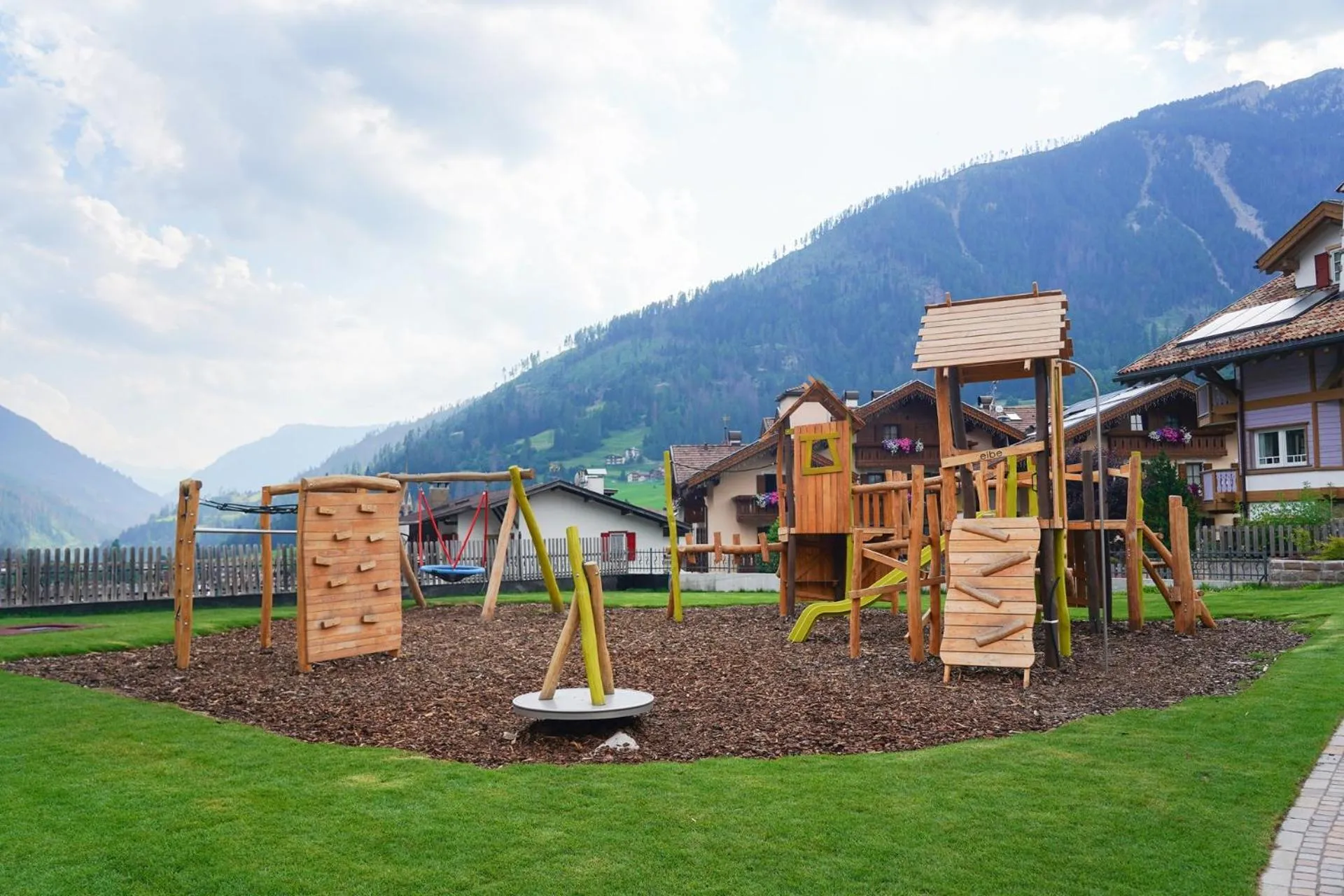 Children play ground in Resort Dolce Casa - Family & Spa Hotel