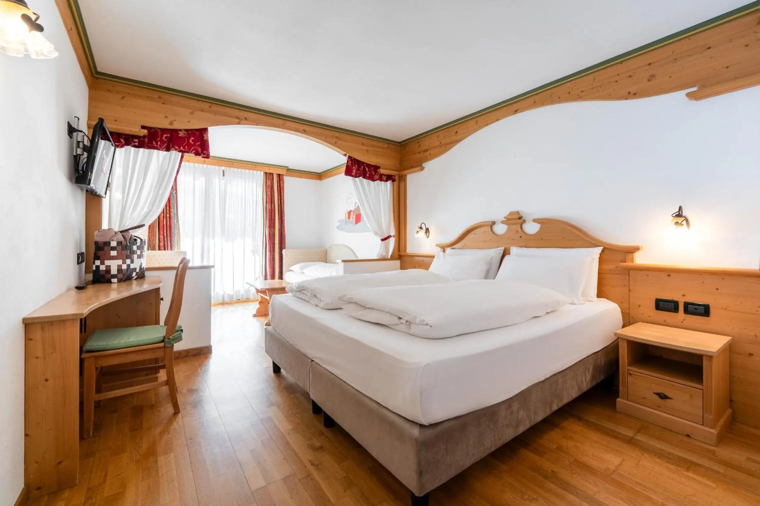 Bedroom, Bed in Resort Dolce Casa - Family & Spa Hotel