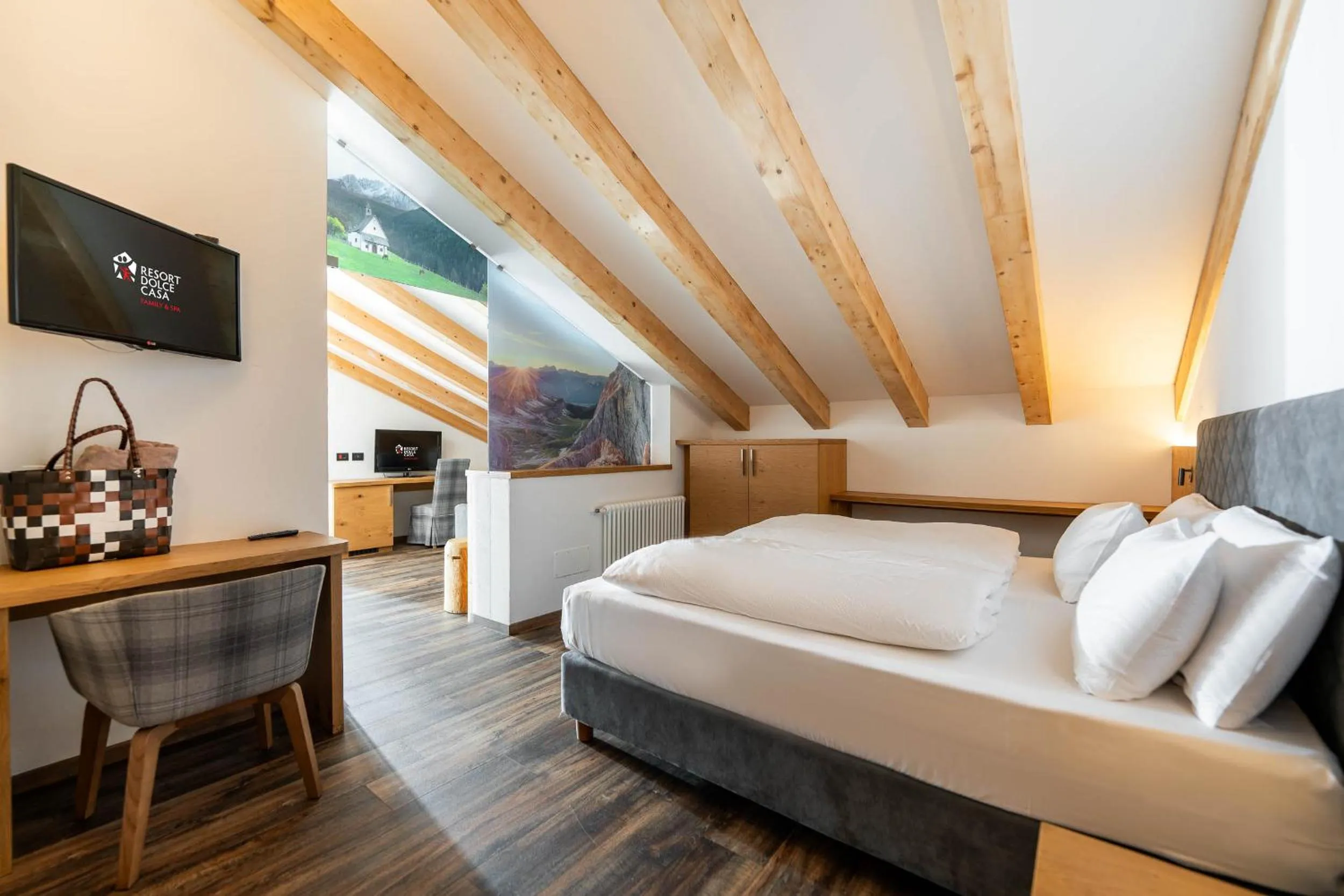 Bedroom, Bed in Resort Dolce Casa - Family & Spa Hotel