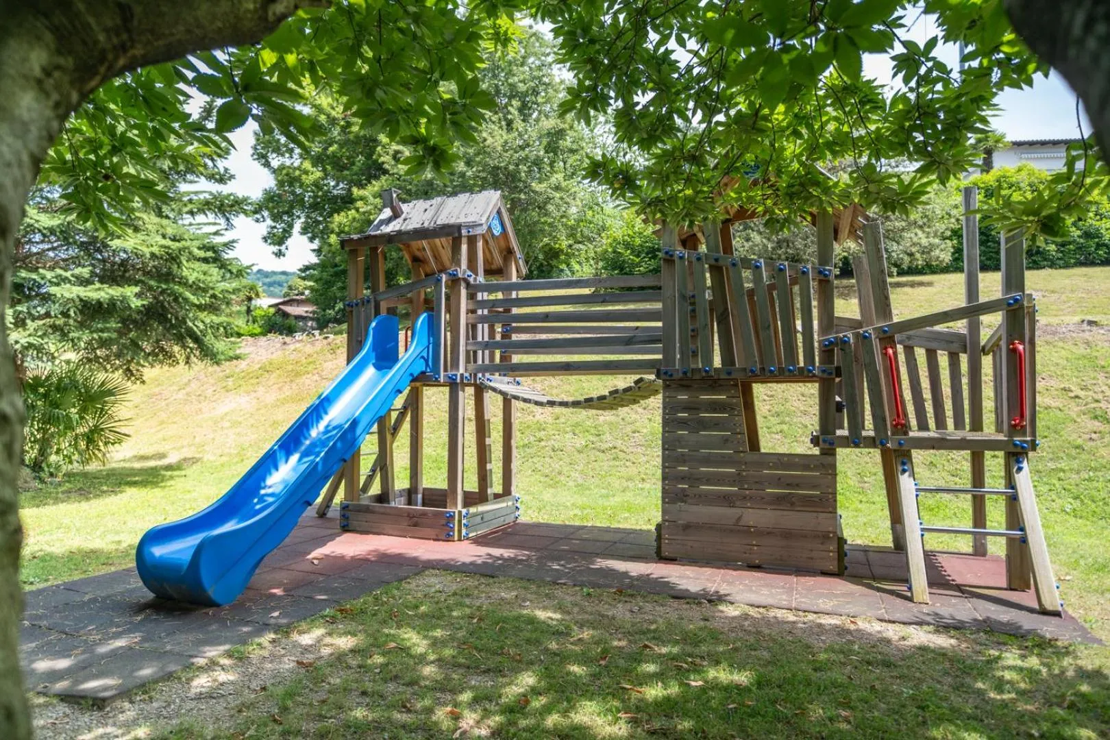 Children play ground in Centro Cadro Panoramica
