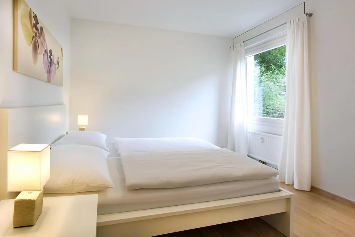 Bedroom, Bed in Centro Cadro Panoramica