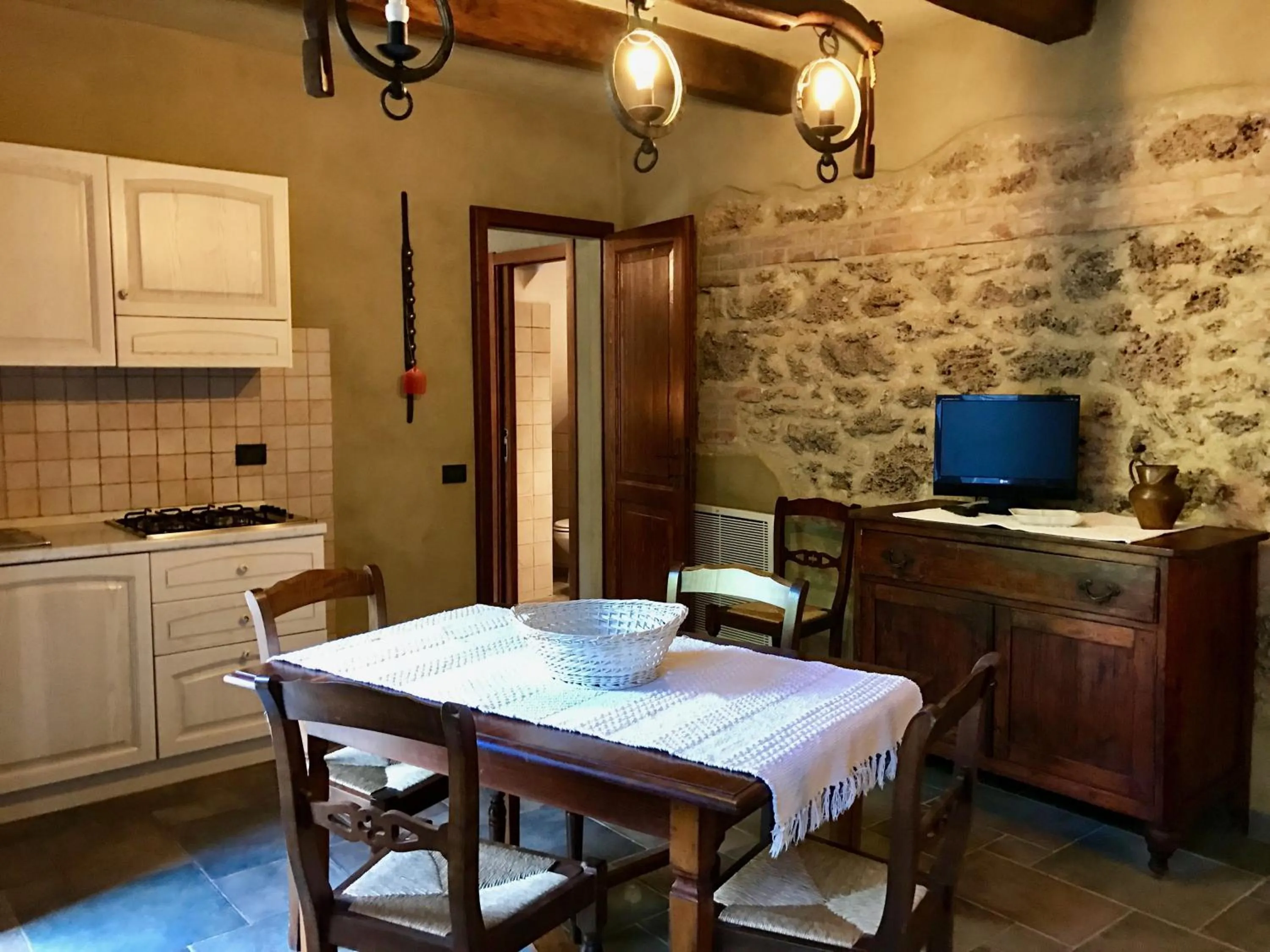 Living room in Casale San Giovanni