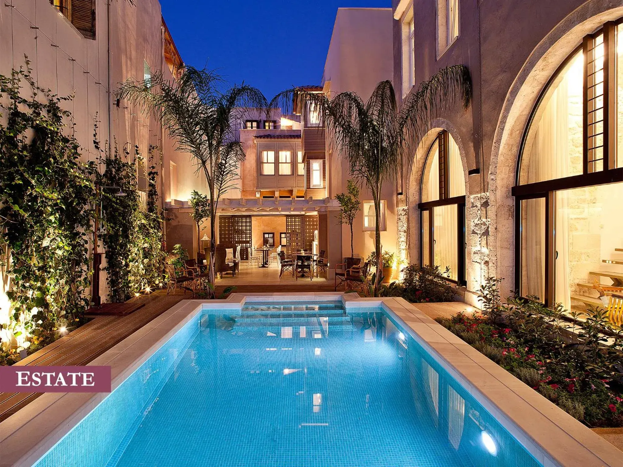 Swimming pool in Rimondi Boutique Hotel - Small Luxury Hotels of the World Swimming pool in Rimondi Boutique Hotel - Small Luxury Hotels of the World