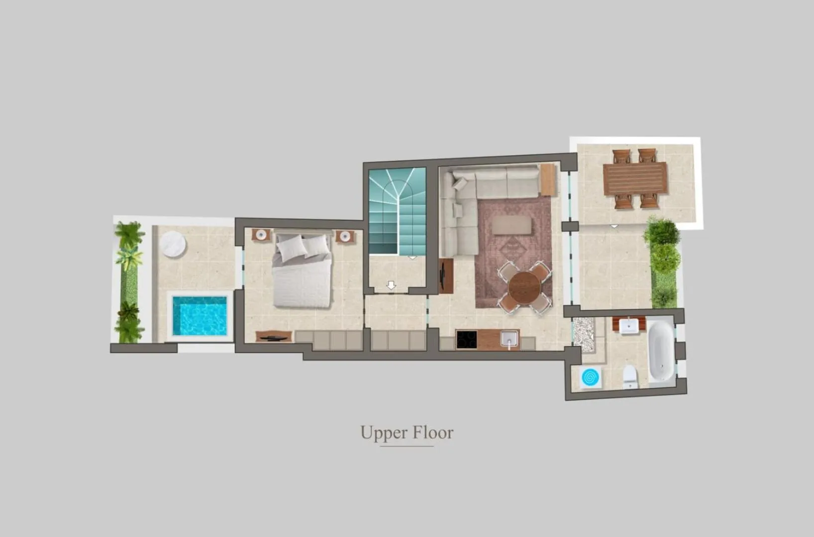 Floor plan in Rimondi Boutique Hotel - Small Luxury Hotels of the World