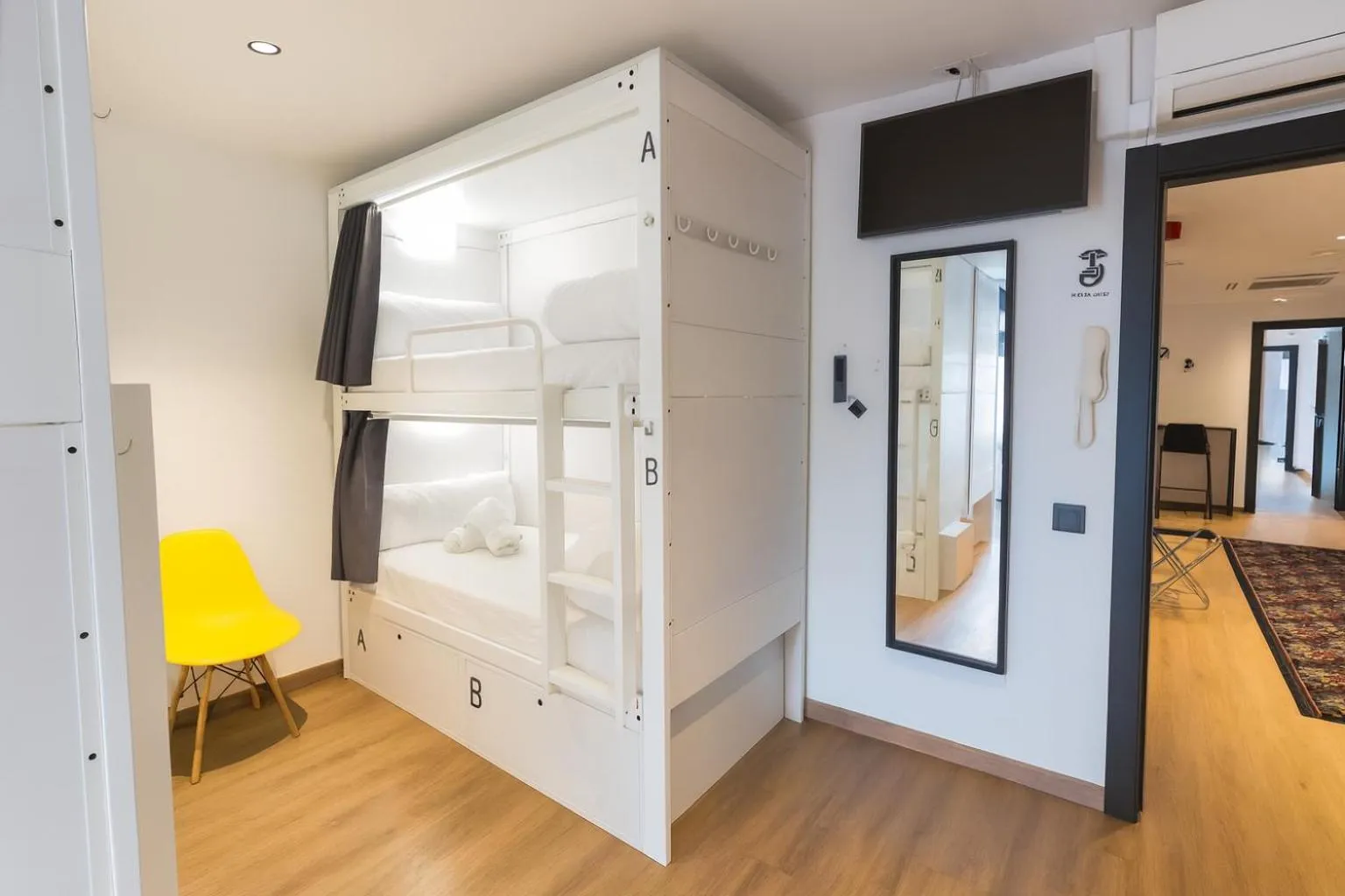 Bed in Airhostel Barcelona Airport 24h