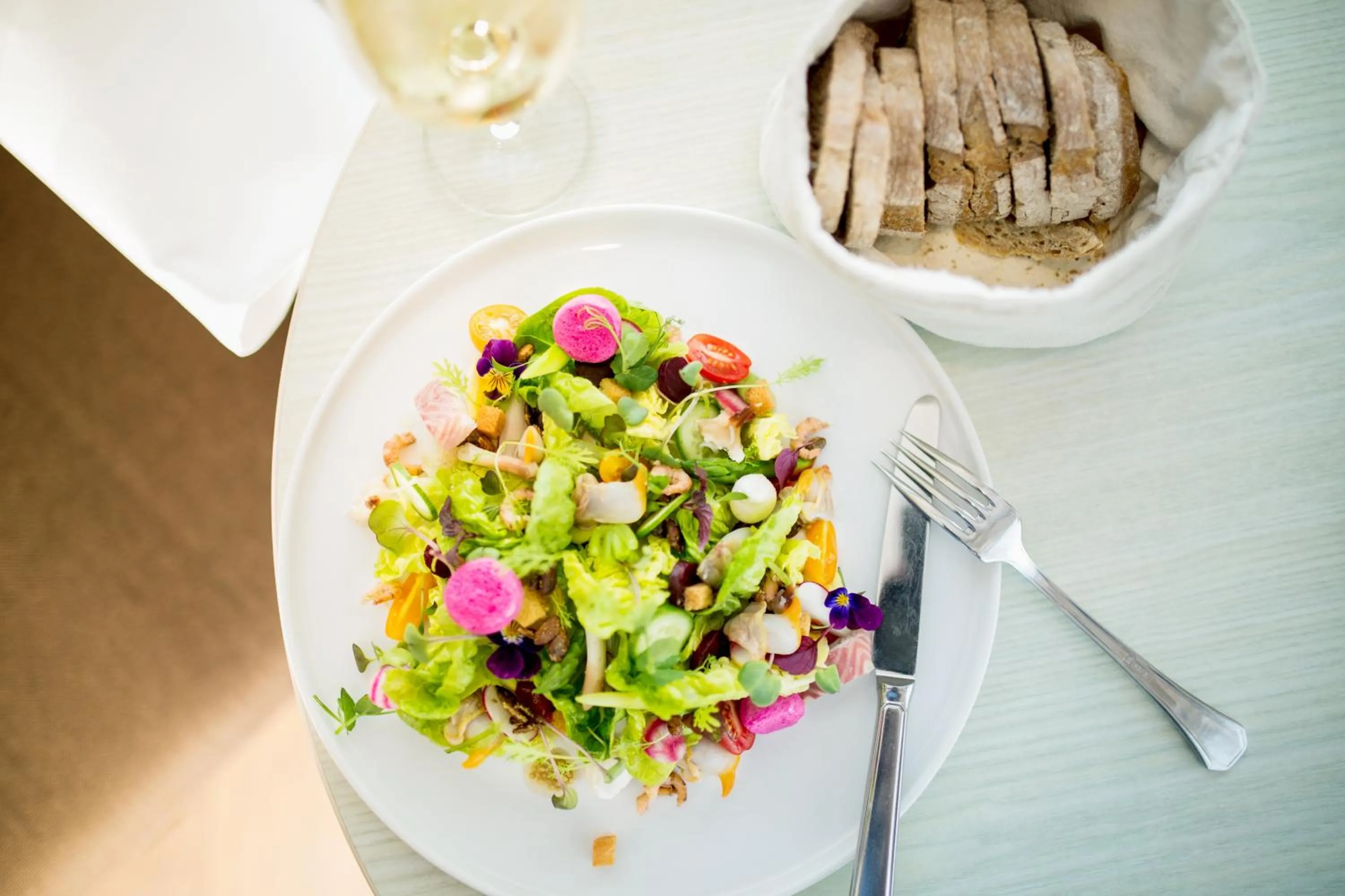 Food close-up in Hotel de Blanke Top