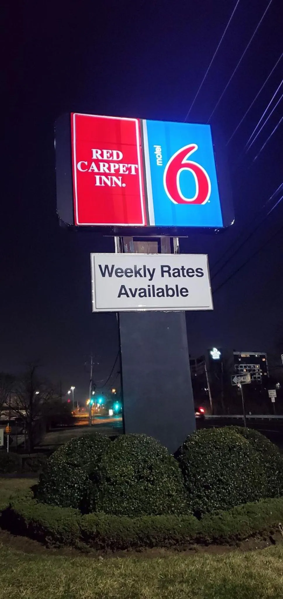 Property logo or sign in Red Carpet Inn Philadelphia Airport