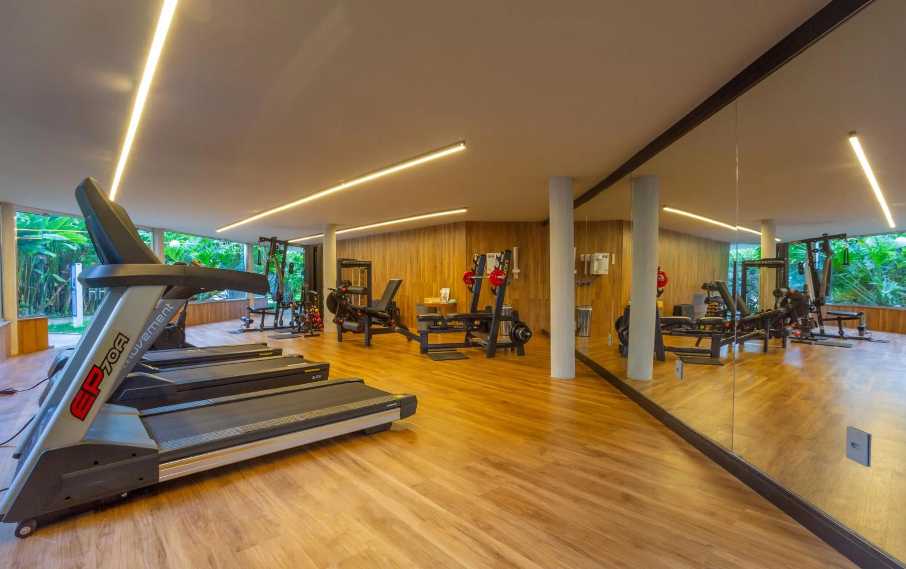 Fitness centre/facilities in Blue Tree Towers Rio Poty