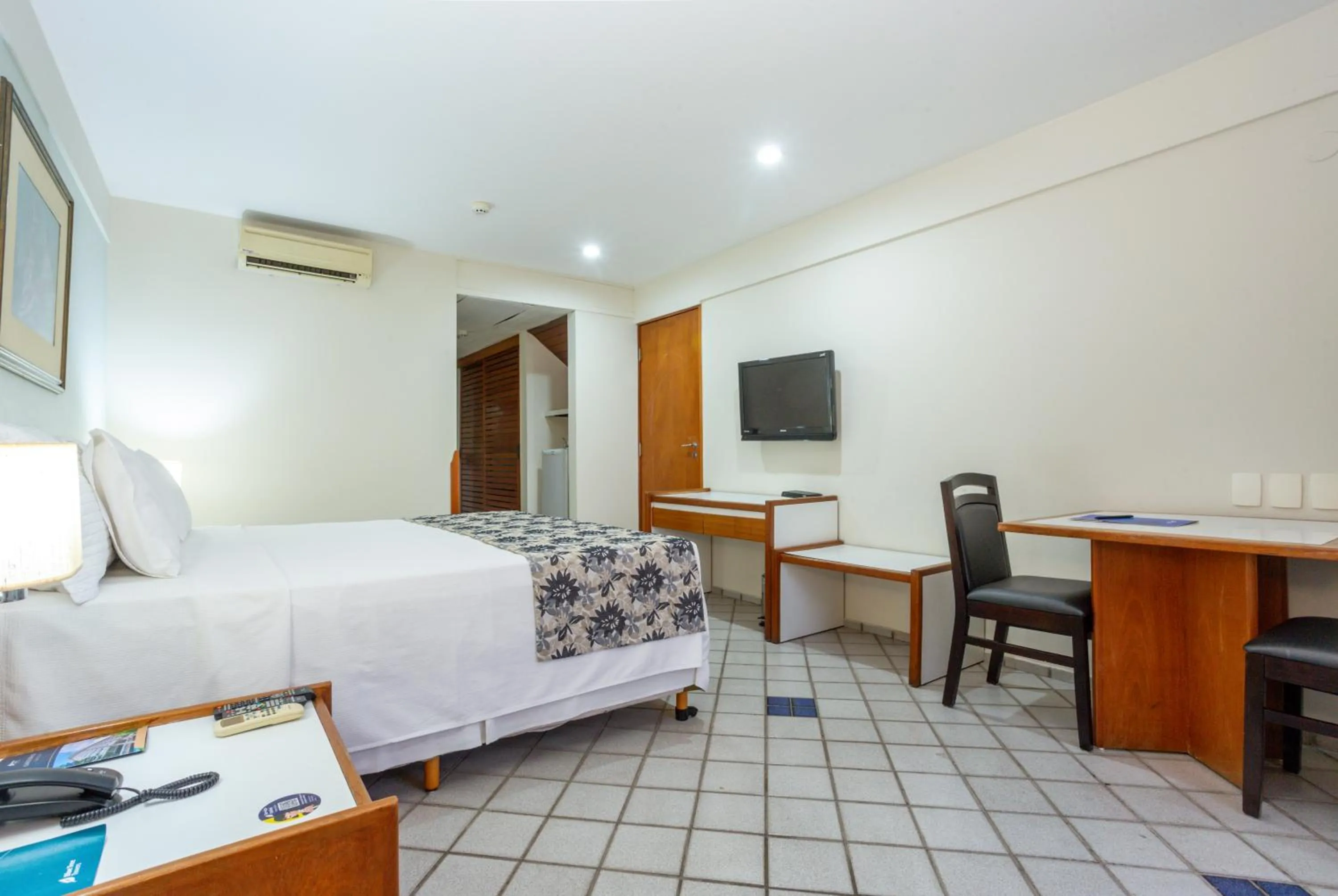 Bed in Blue Tree Towers Rio Poty