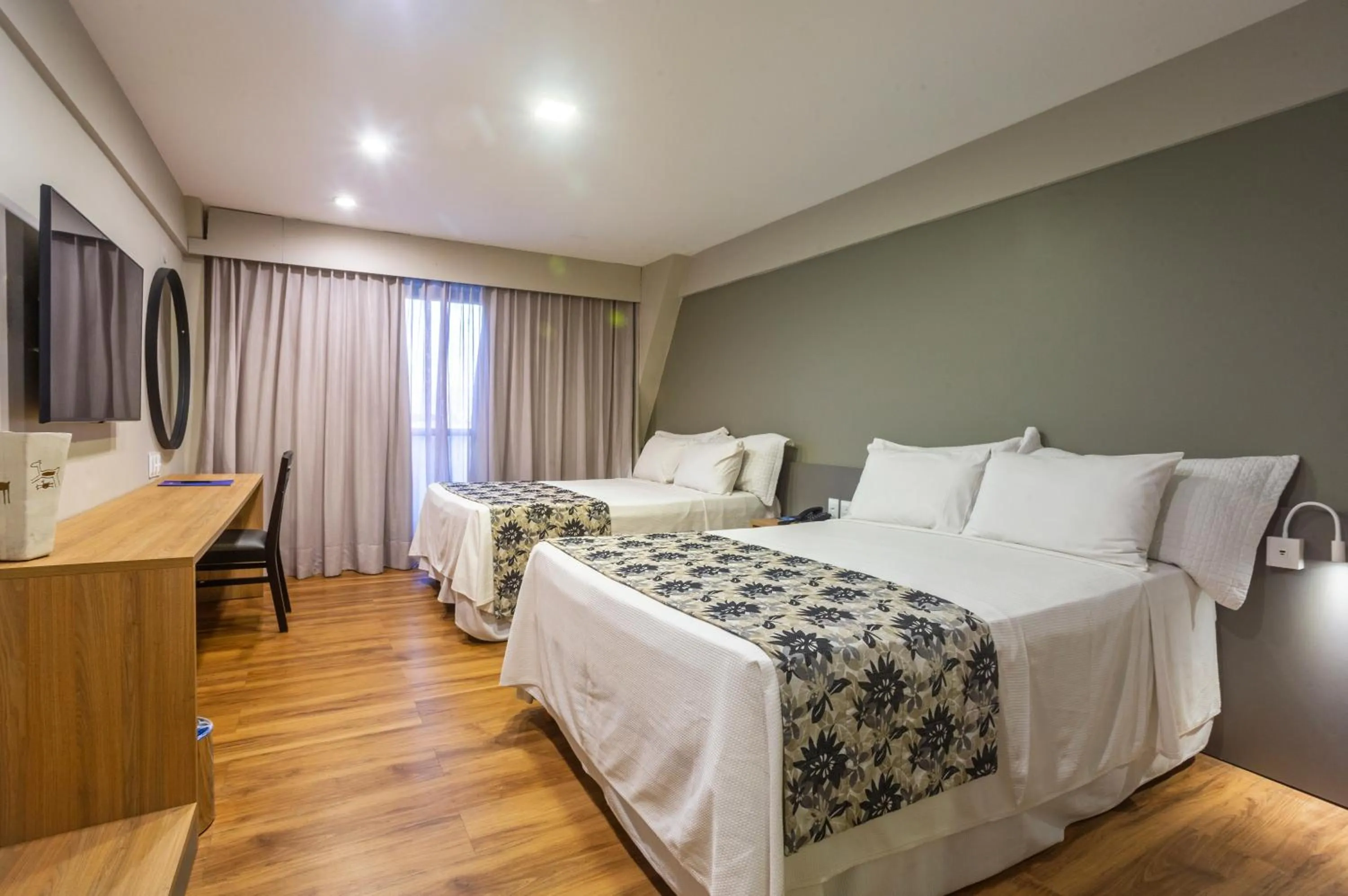 Bed in Blue Tree Towers Rio Poty