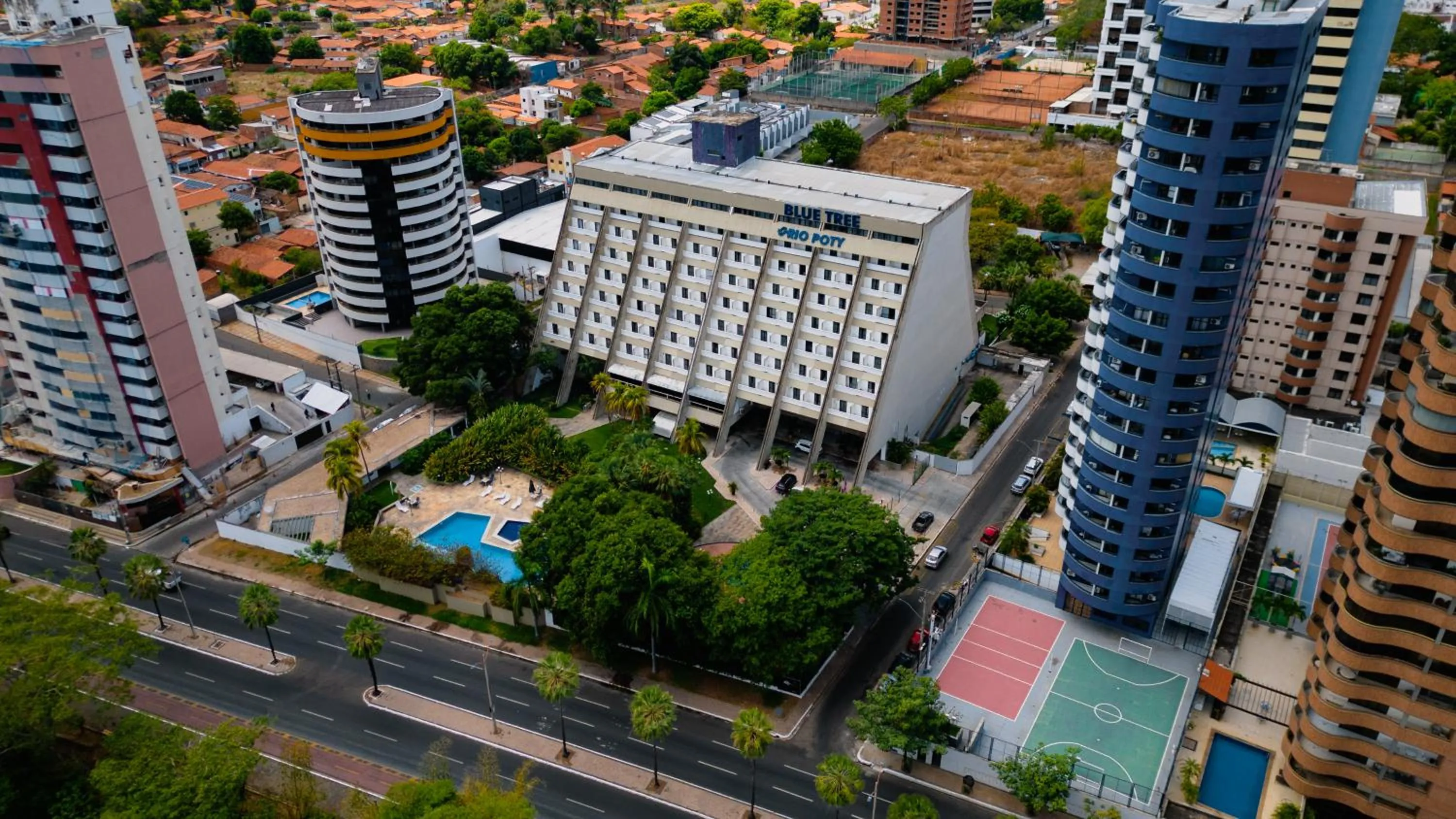 Bird's eye view in Blue Tree Towers Rio Poty