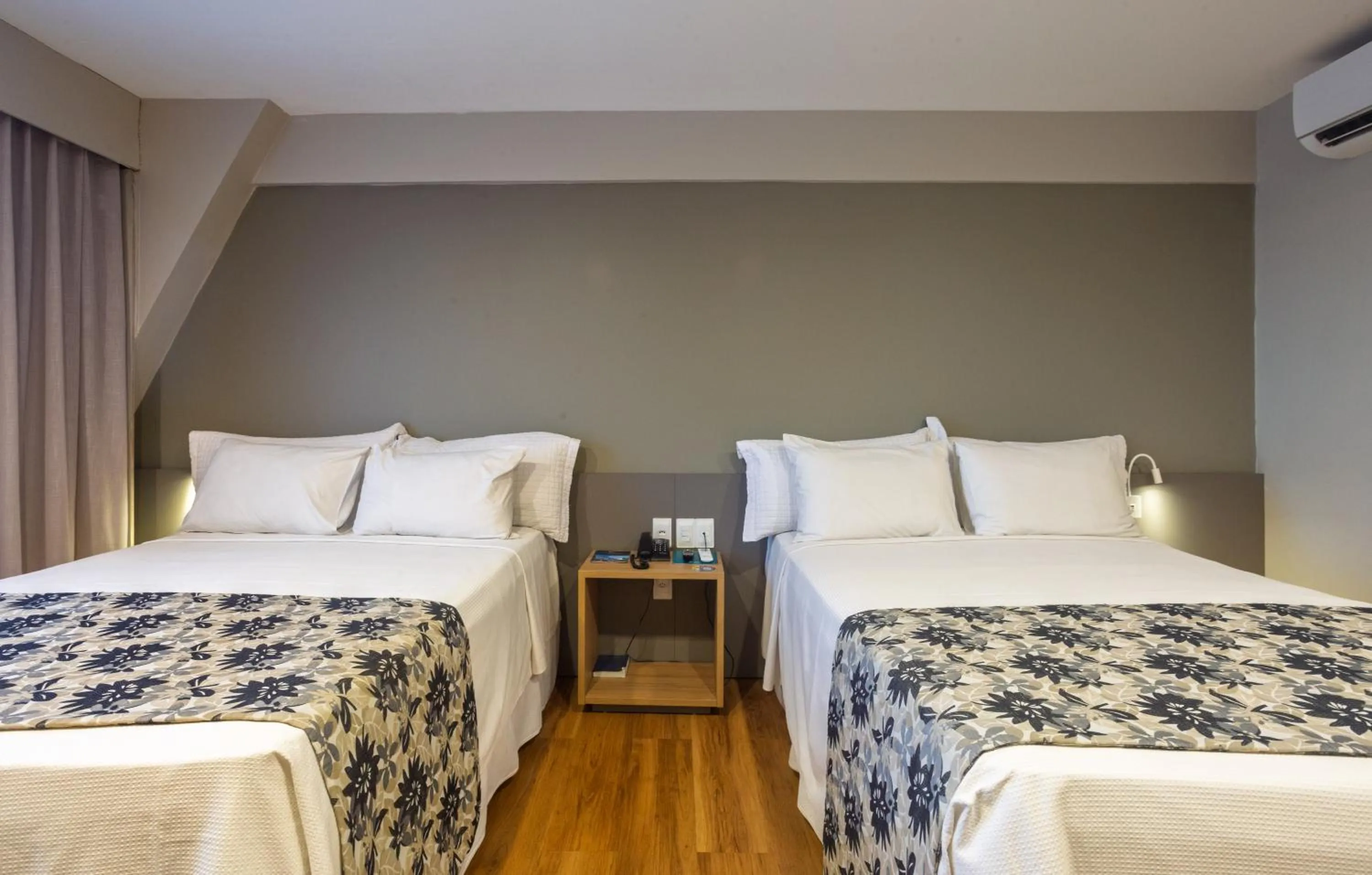 Bed in Blue Tree Towers Rio Poty