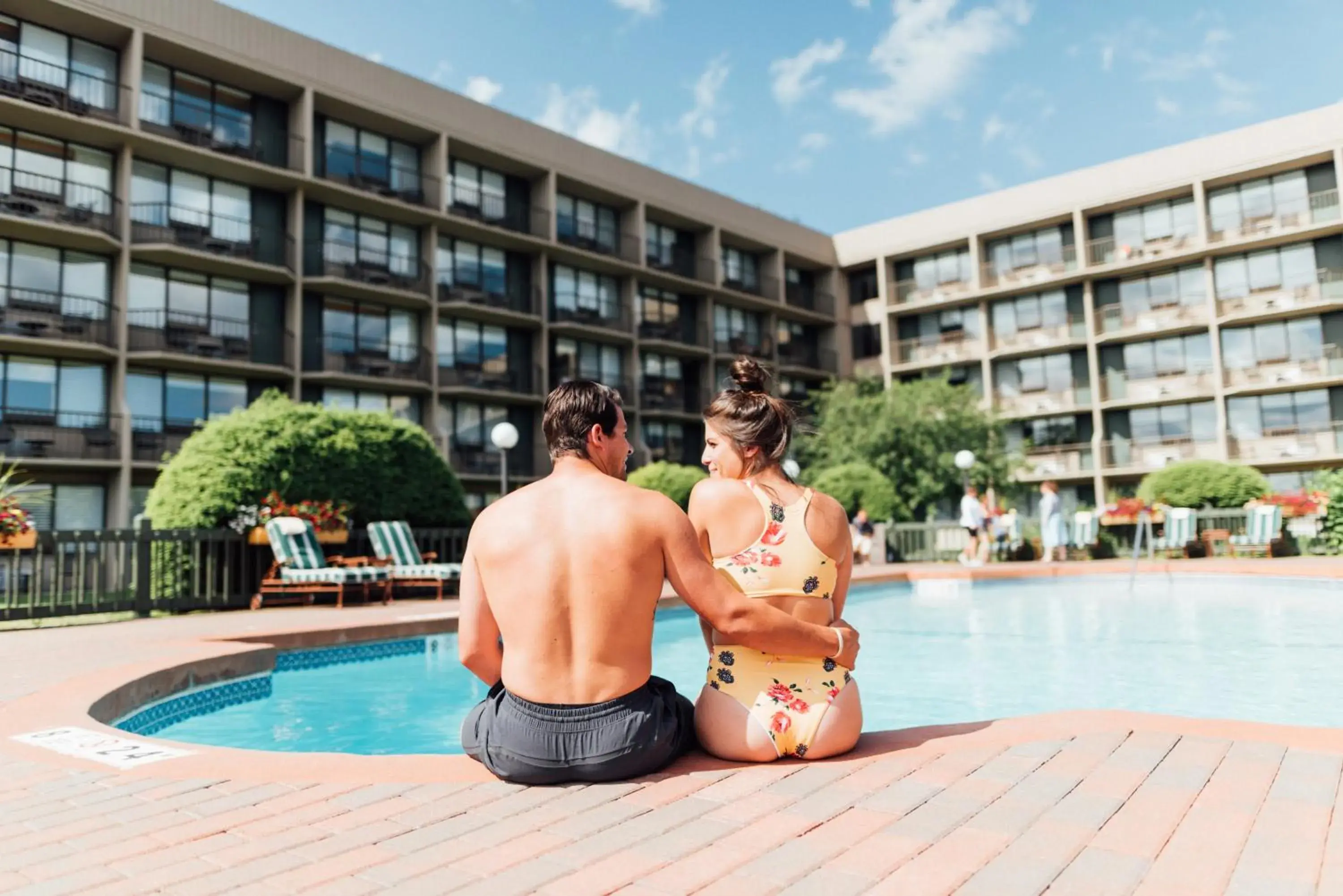 Swimming pool in High Peaks Resort Swimming pool in High Peaks Resort