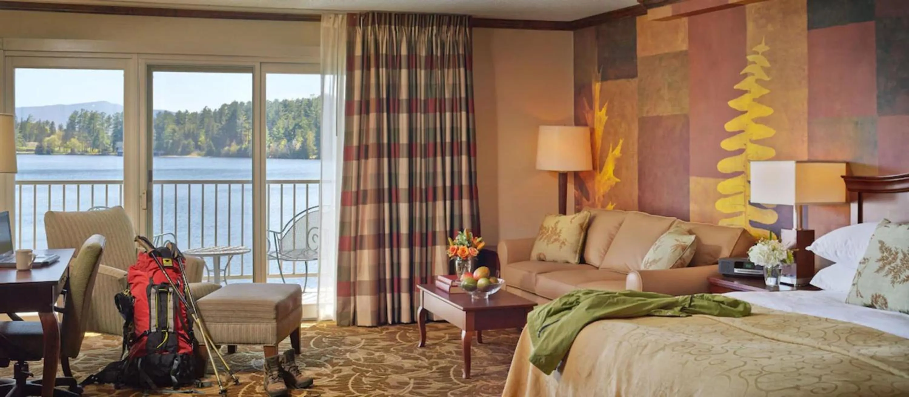 Bed in High Peaks Resort