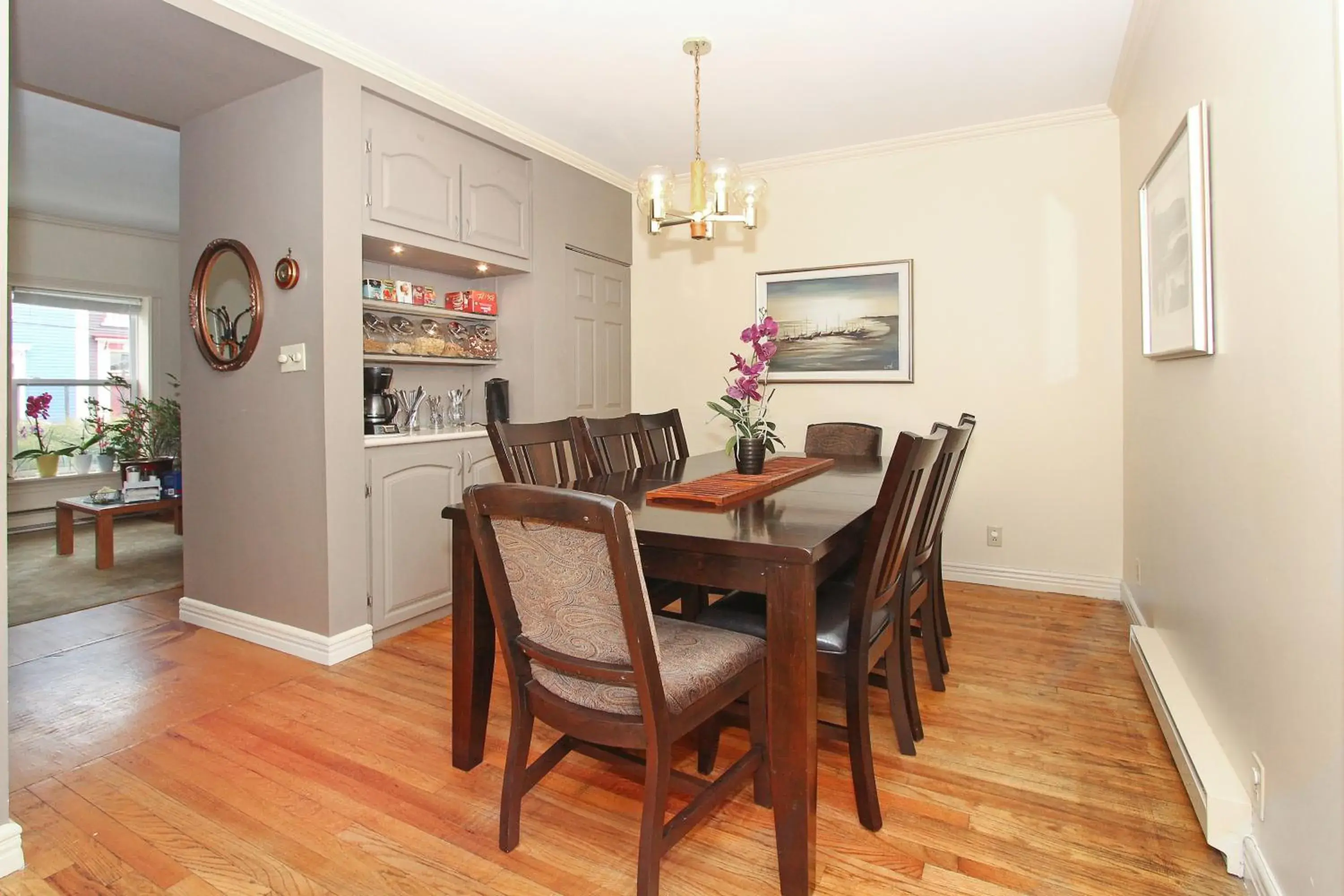 Communal kitchen, Dining Area in Gower House