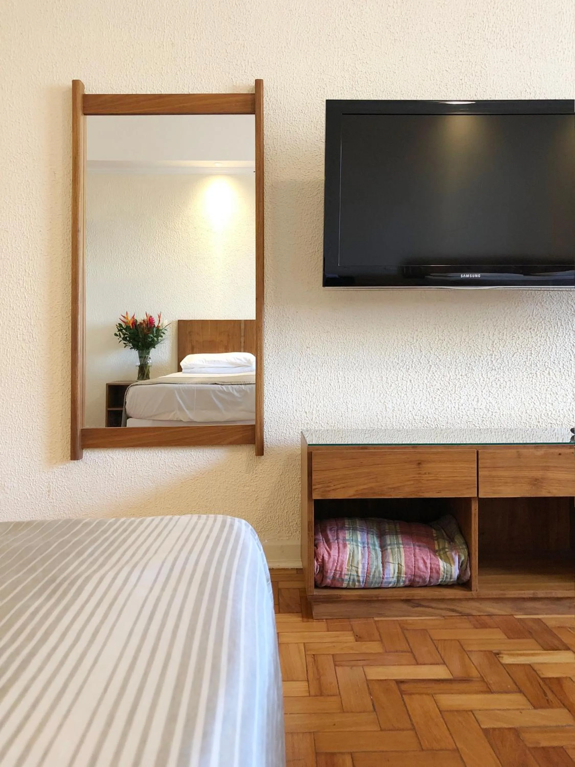 Bed in Hotel Rojas All Suite