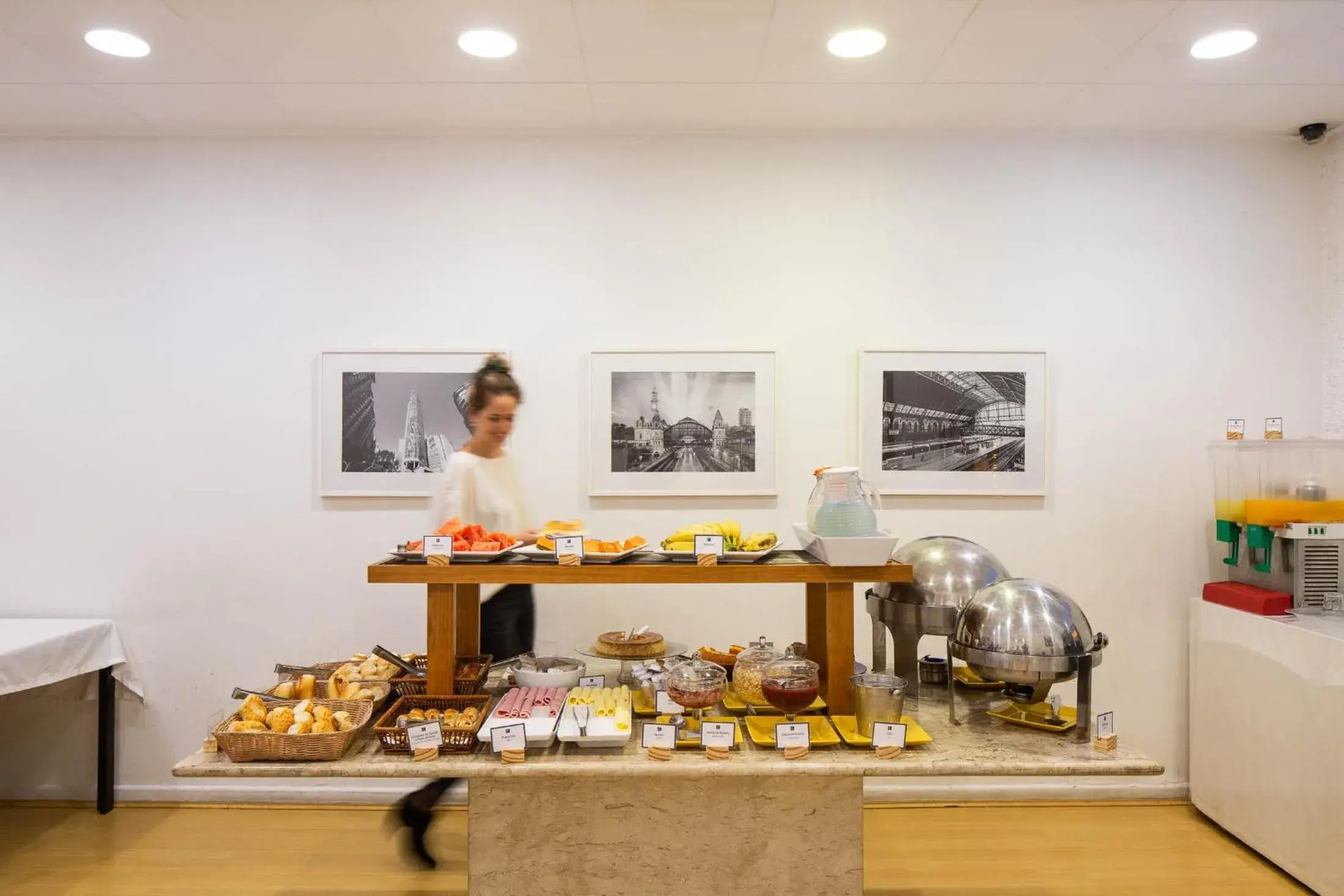 Buffet breakfast in Hotel Rojas All Suite Buffet breakfast in Hotel Rojas All Suite