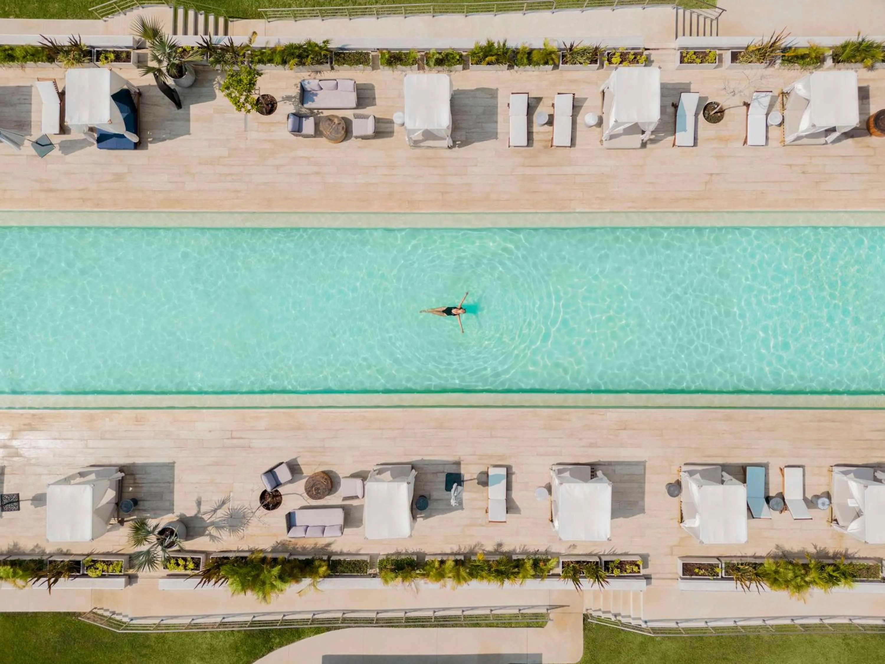 Pool view in Hacienda Xcanatun, Angsana Heritage Collection