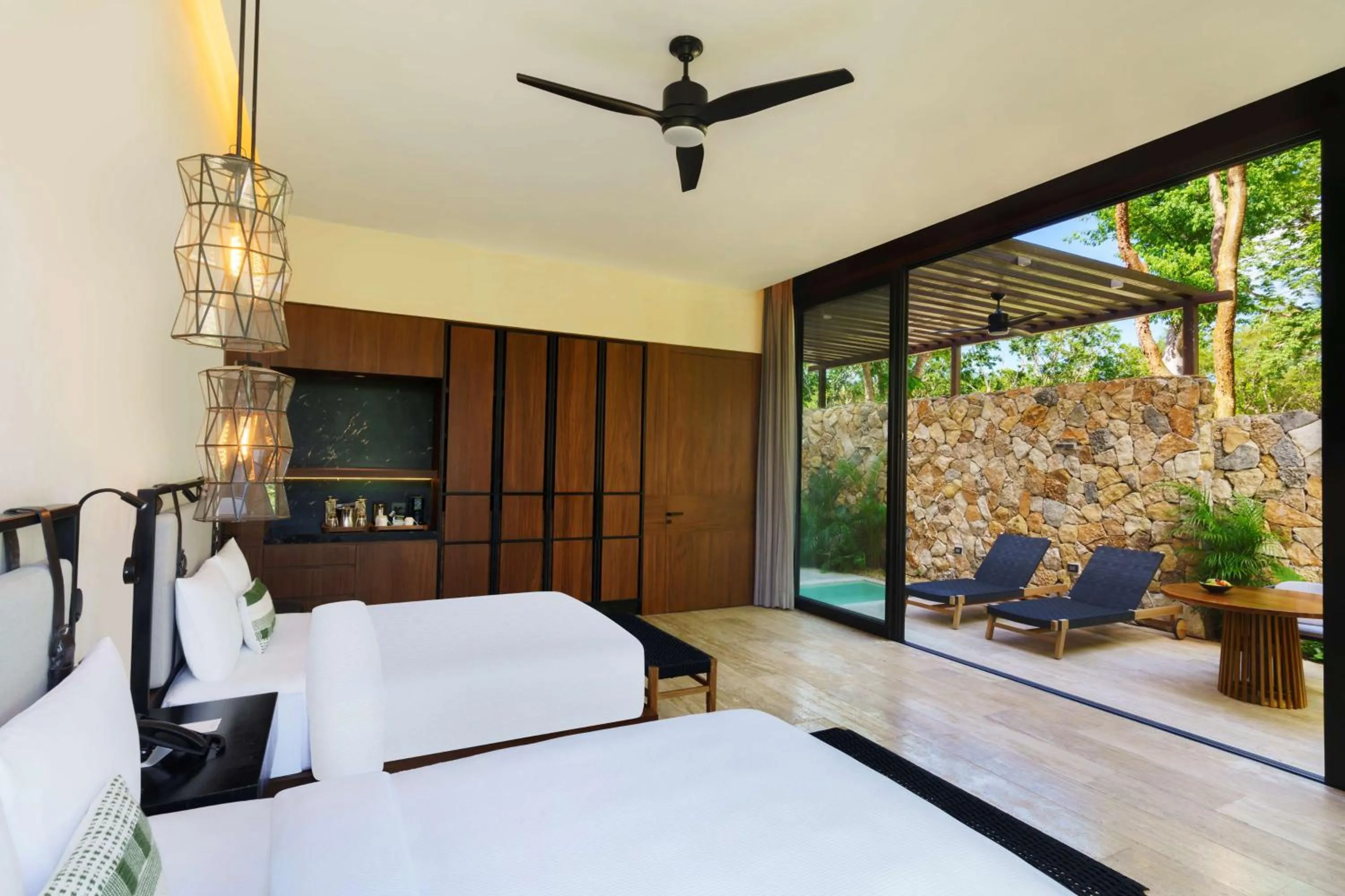 Bed in Hacienda Xcanatun, Angsana Heritage Collection