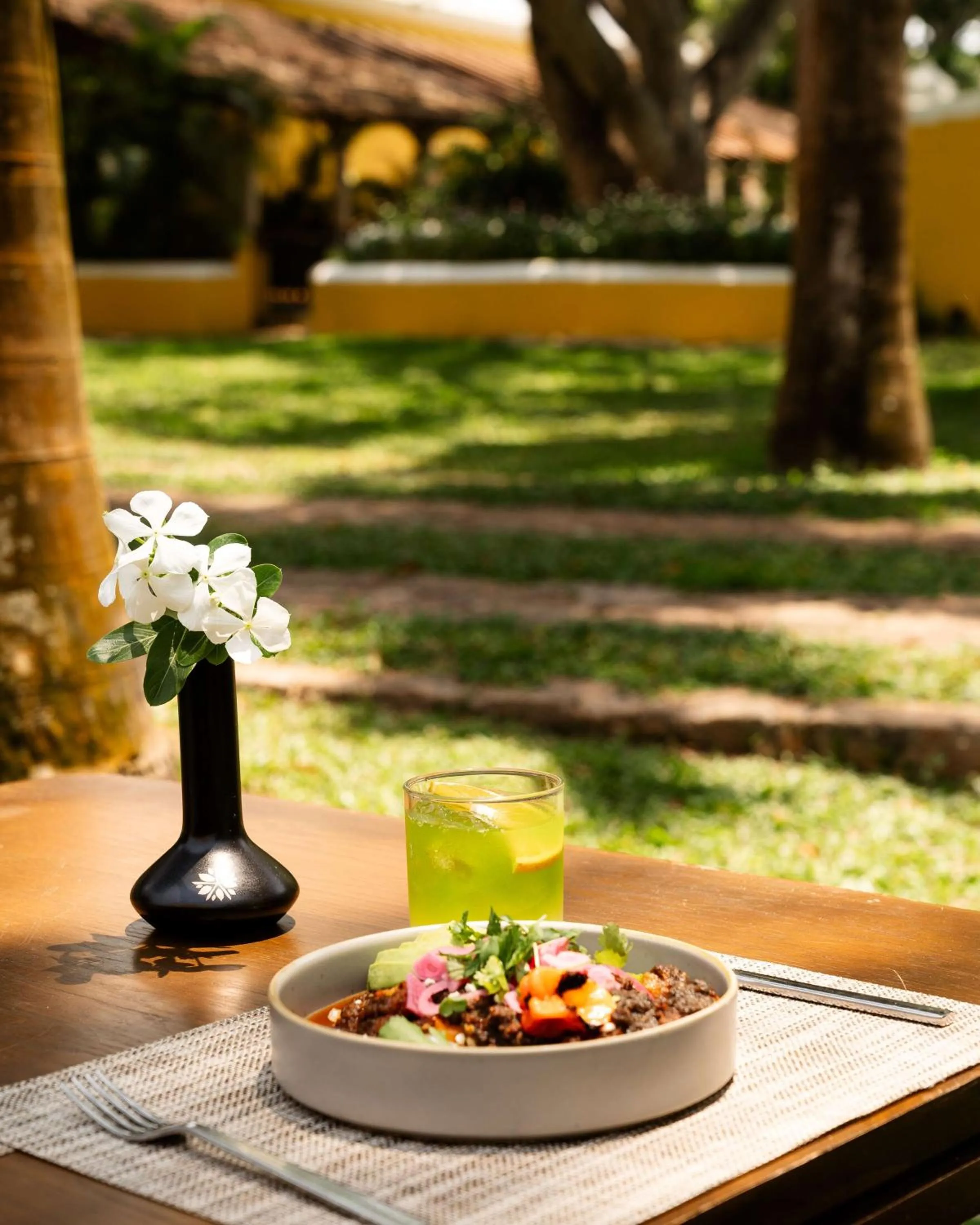 Breakfast in Hacienda Xcanatun, Angsana Heritage Collection