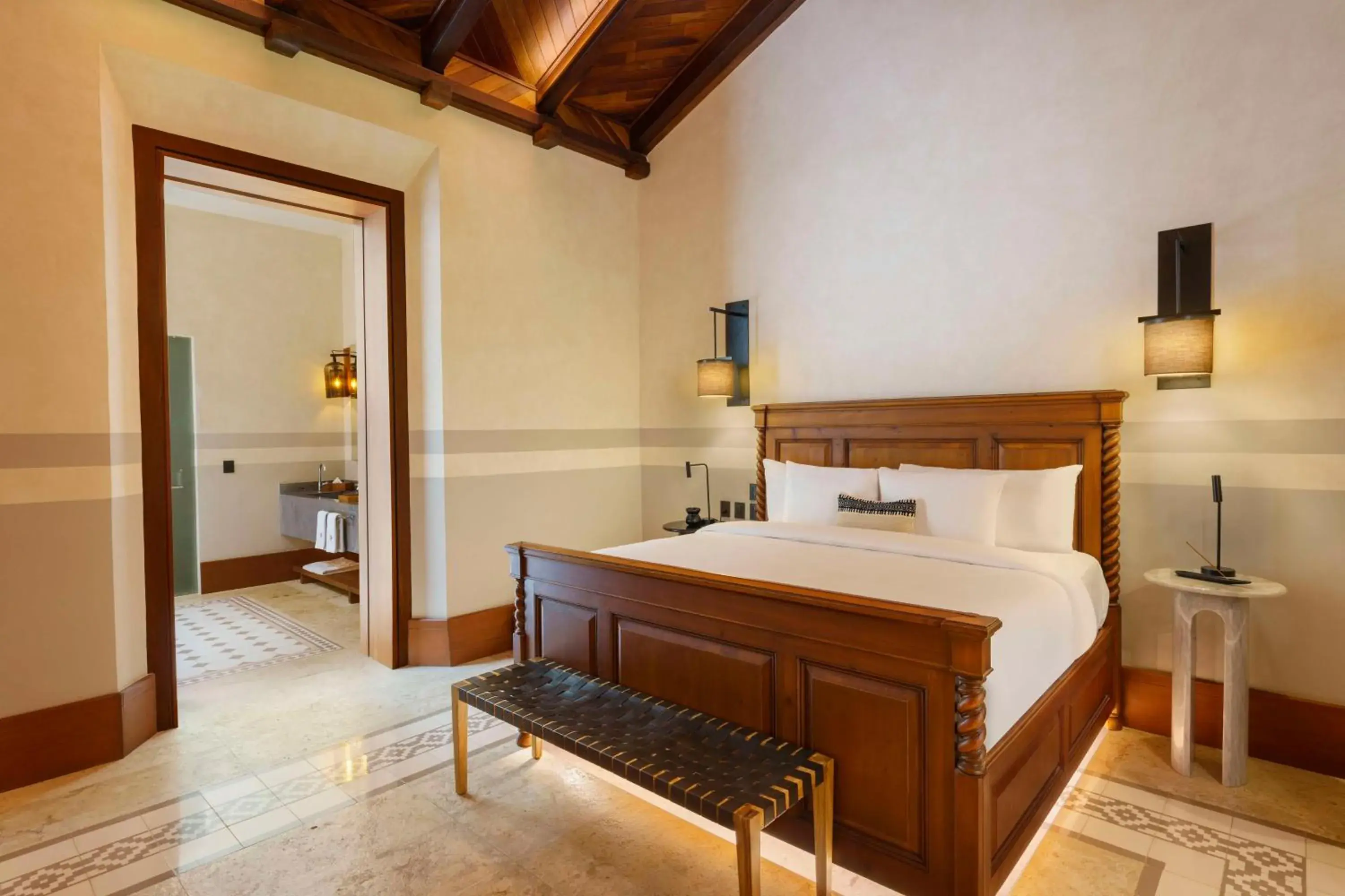 Bedroom, Bed in Hacienda Xcanatun, Angsana Heritage Collection Bedroom, Bed in Hacienda Xcanatun, Angsana Heritage Collection