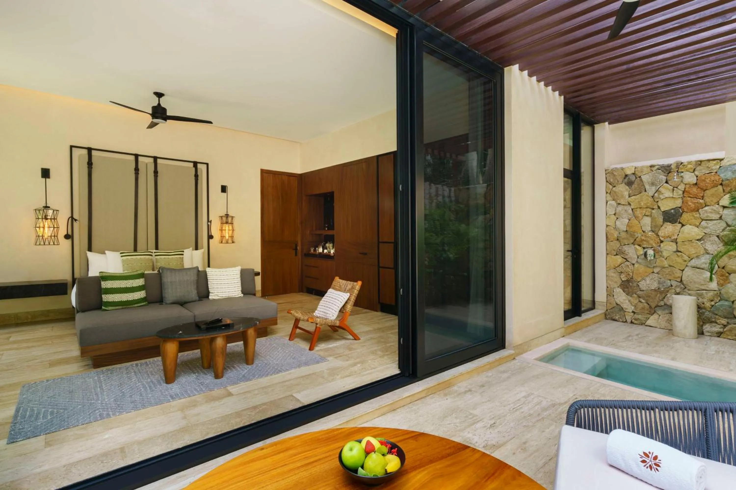 Bedroom, Bed in Hacienda Xcanatun, Angsana Heritage Collection