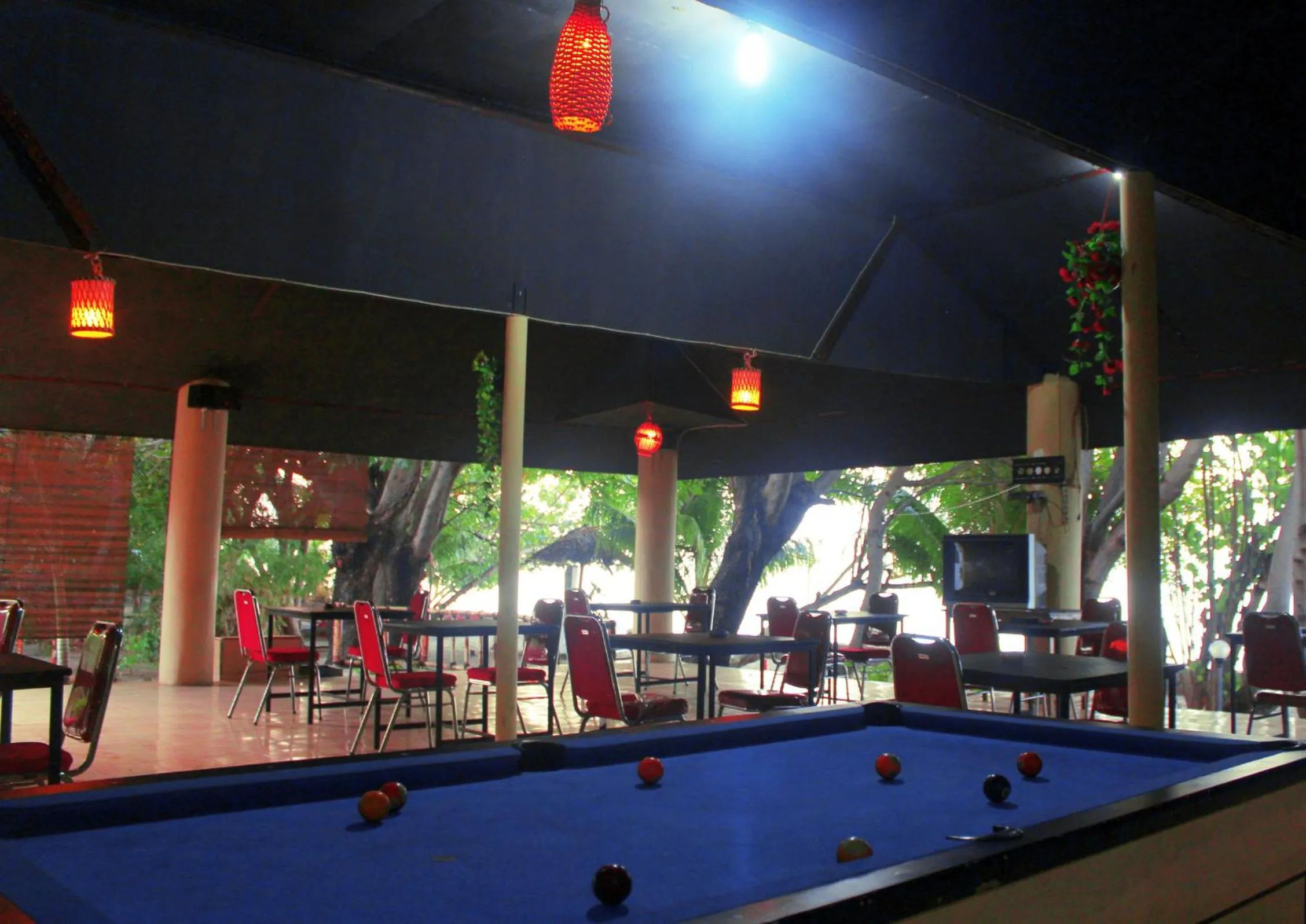 Billiard in FX72 Beach Resort Maumere