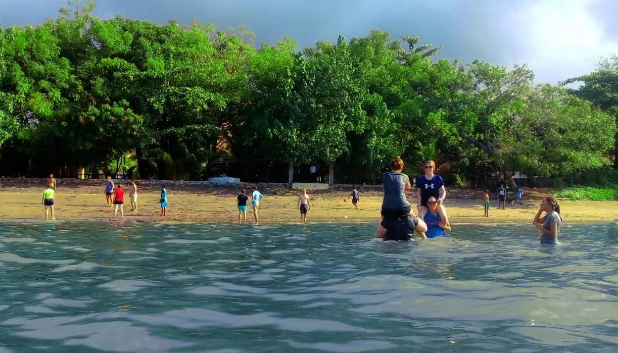 People in FX72 Beach Resort Maumere