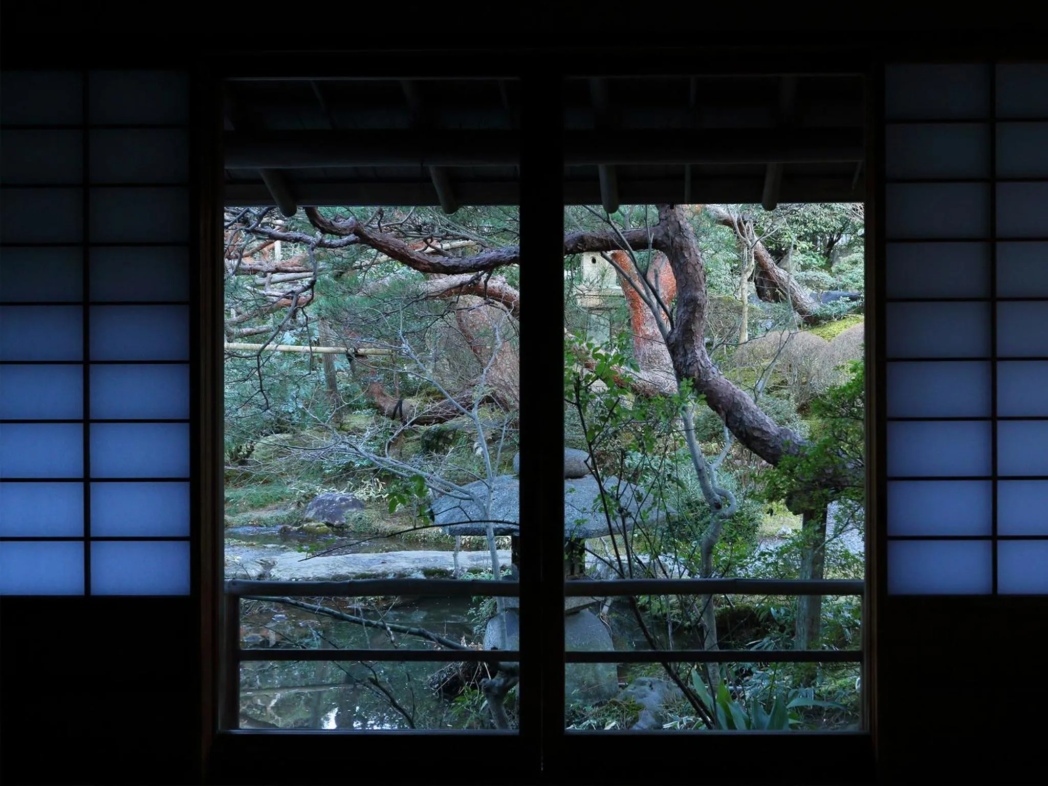 Garden view in Nanzenji sando KIKUSUI